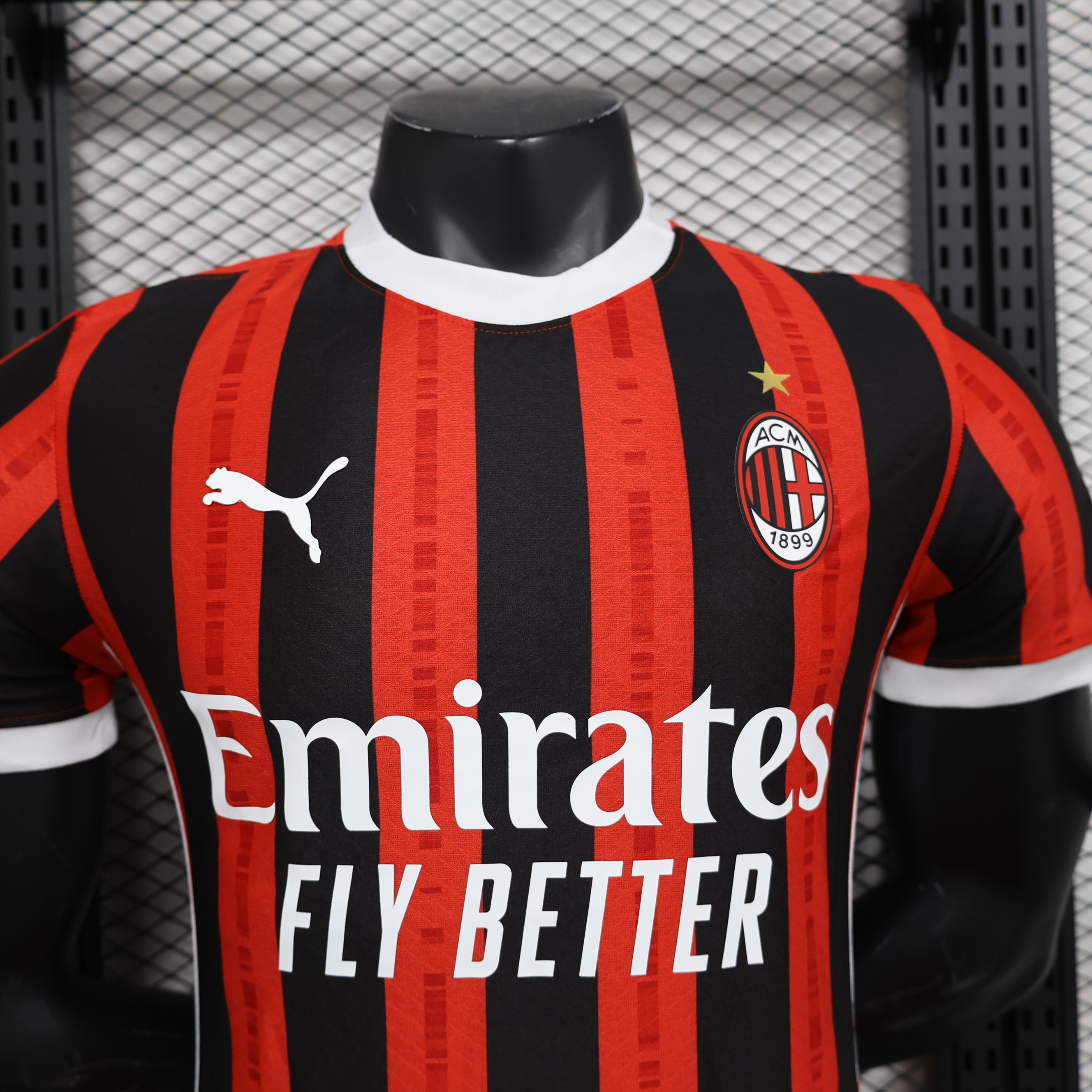Maillot Domicile AC MILAN 2024/2025 Players Version
