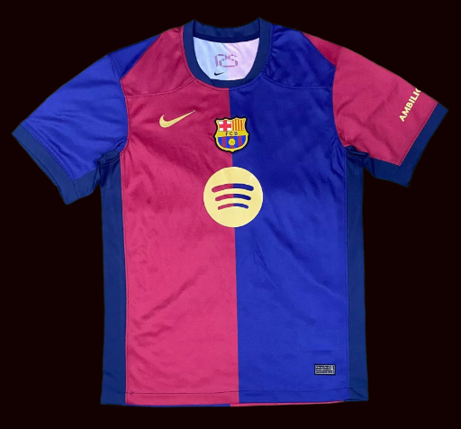 Maillot Domicile Barcelone 2024/2025 Supporters Version