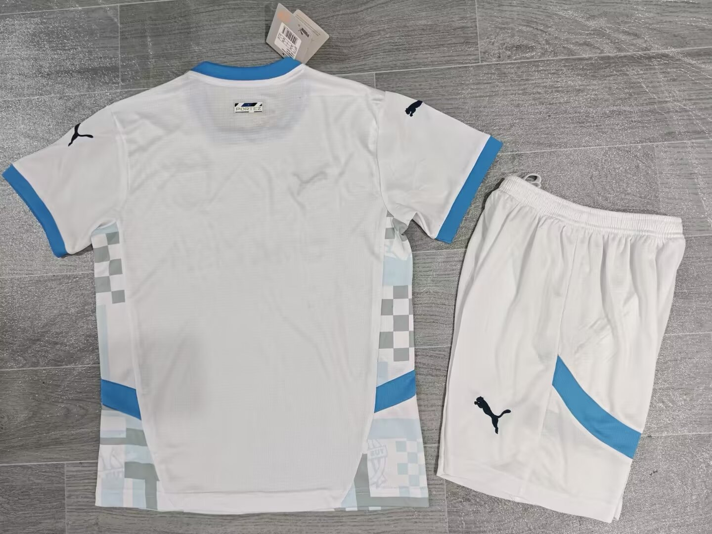Maillot Domicile Marseille 2024/2025 Enfant/Ado Supporters Version