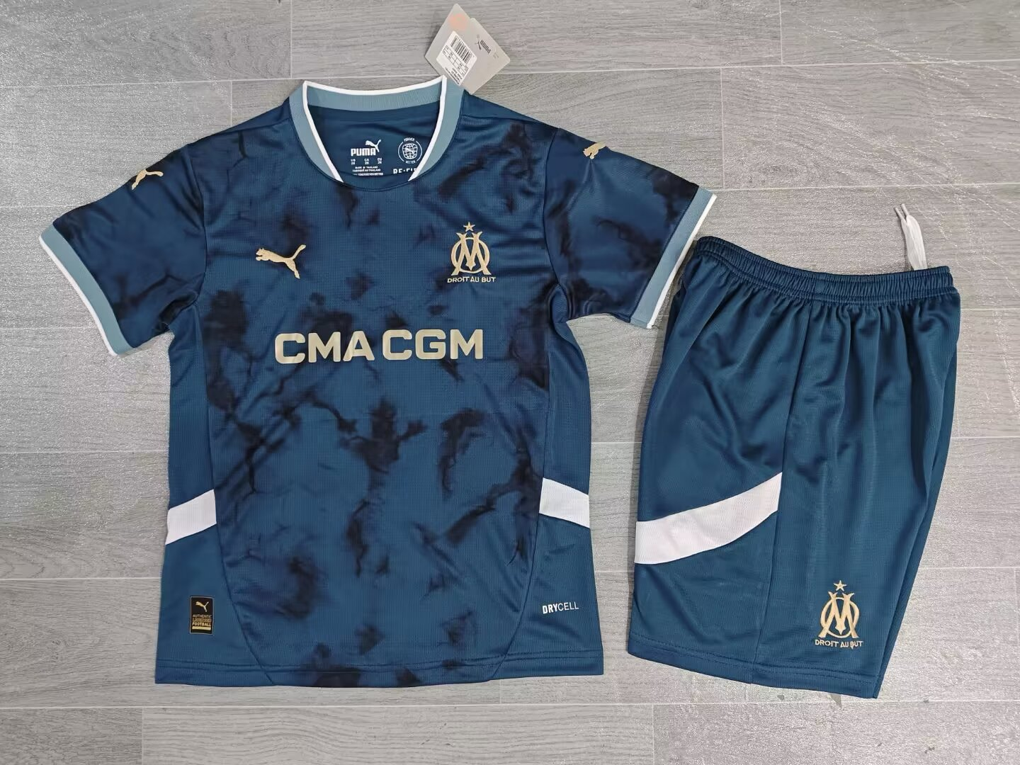 Maillot Extérieur Marseille 2024/2025 Enfant/Ado Supporters Version