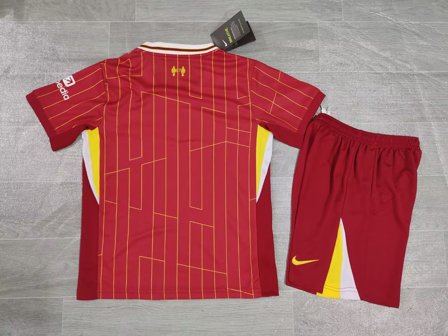 Maillot Domicile Liverpool 2024/2025 Enfant/Ado Supporters Version