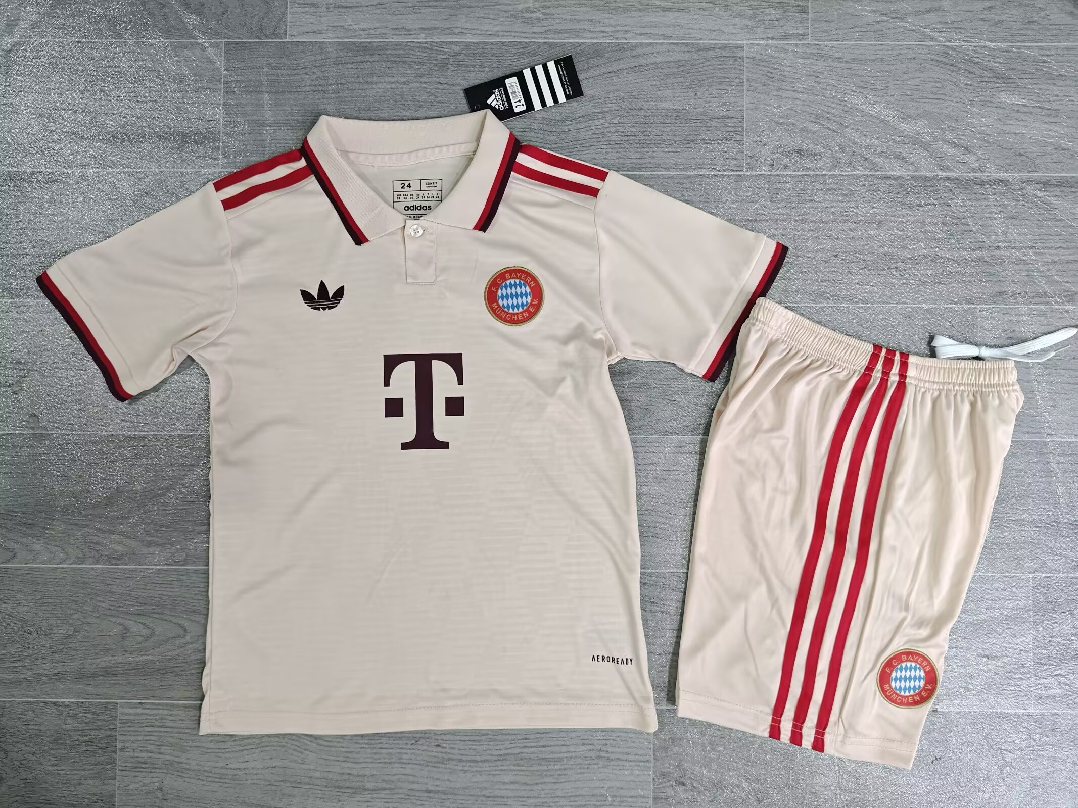 Maillot Third Bayern 2024/2025 Enfant/Ado Supporters Version