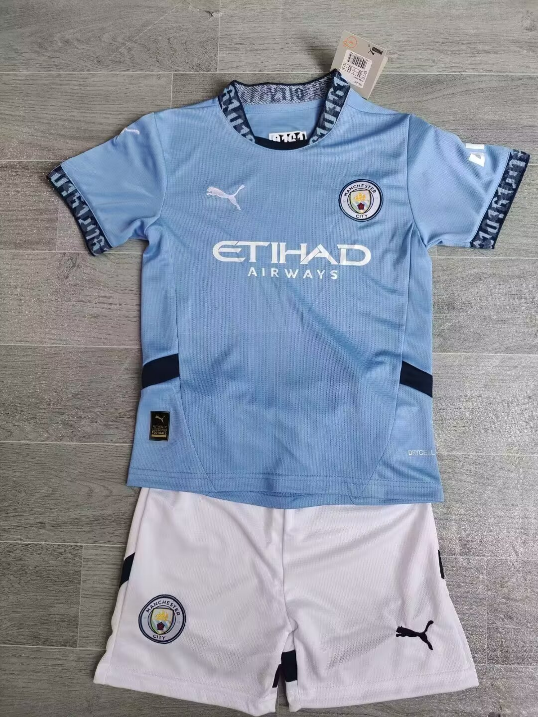 Maillot Domcile Manchester City 2024/2025 Enfant/Ado Supporters Version