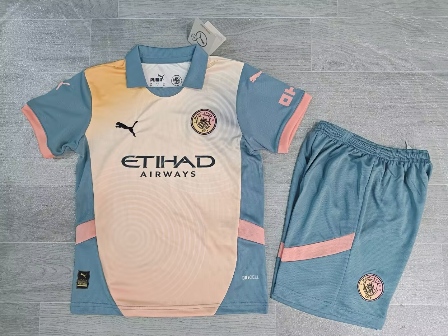 Maillot 4th Manchester City 2024/2025 Enfant/Ado Supporters Version