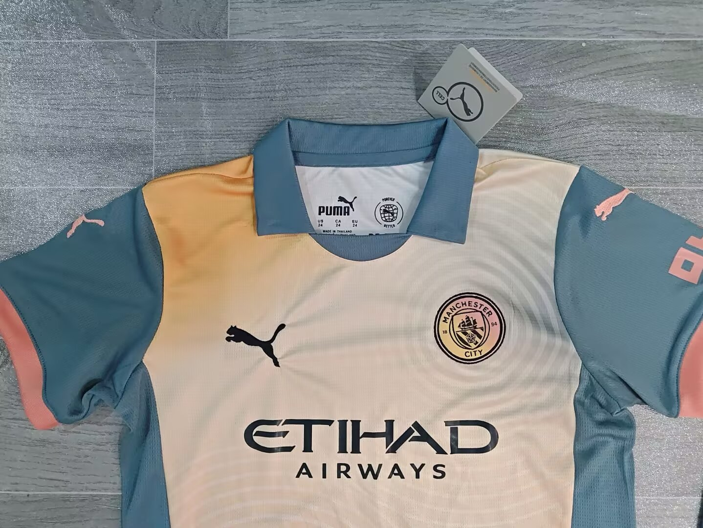 Maillot 4th Manchester City 2024/2025 Enfant/Ado Supporters Version
