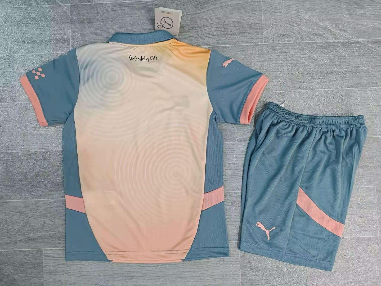 Maillot 4th Manchester City 2024/2025 Enfant/Ado Supporters Version