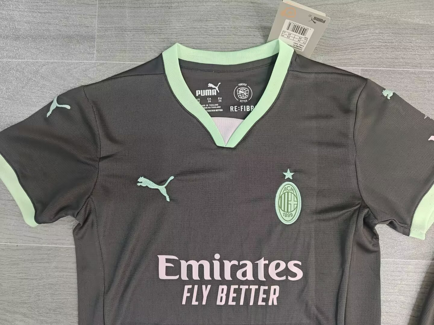 Maillot Third AC Milan 2024/2025 Enfant/Ado Supporters Version