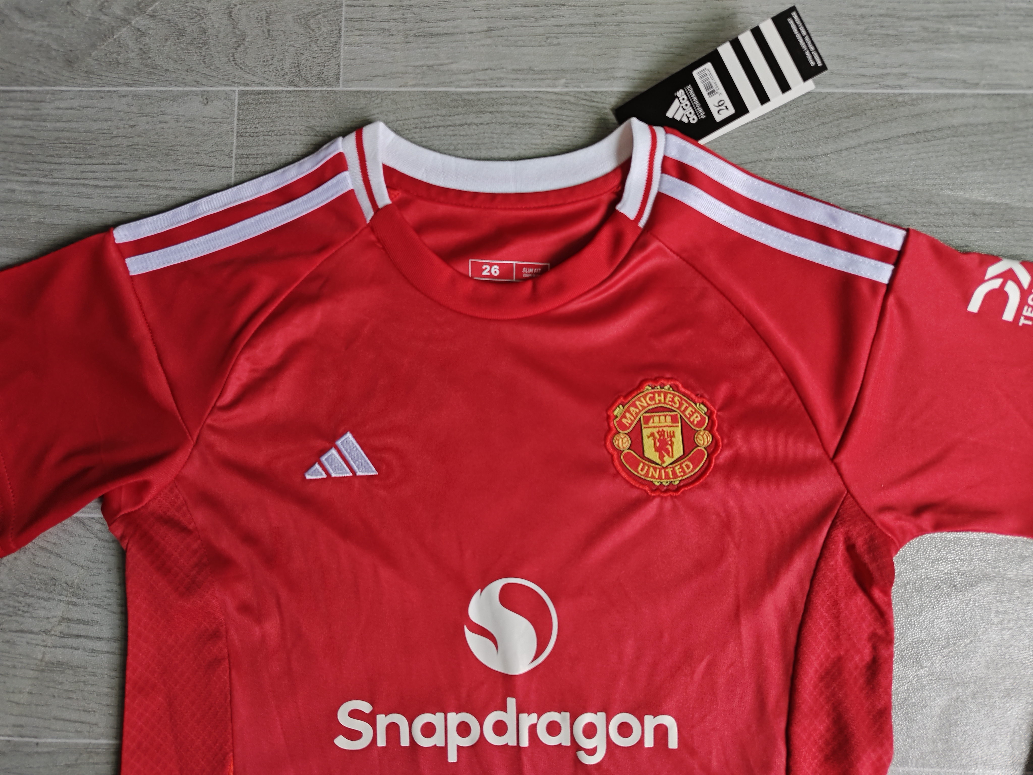 Maillot Domcile Manchester United 2024/2025 Enfant/Ado Supporters Version