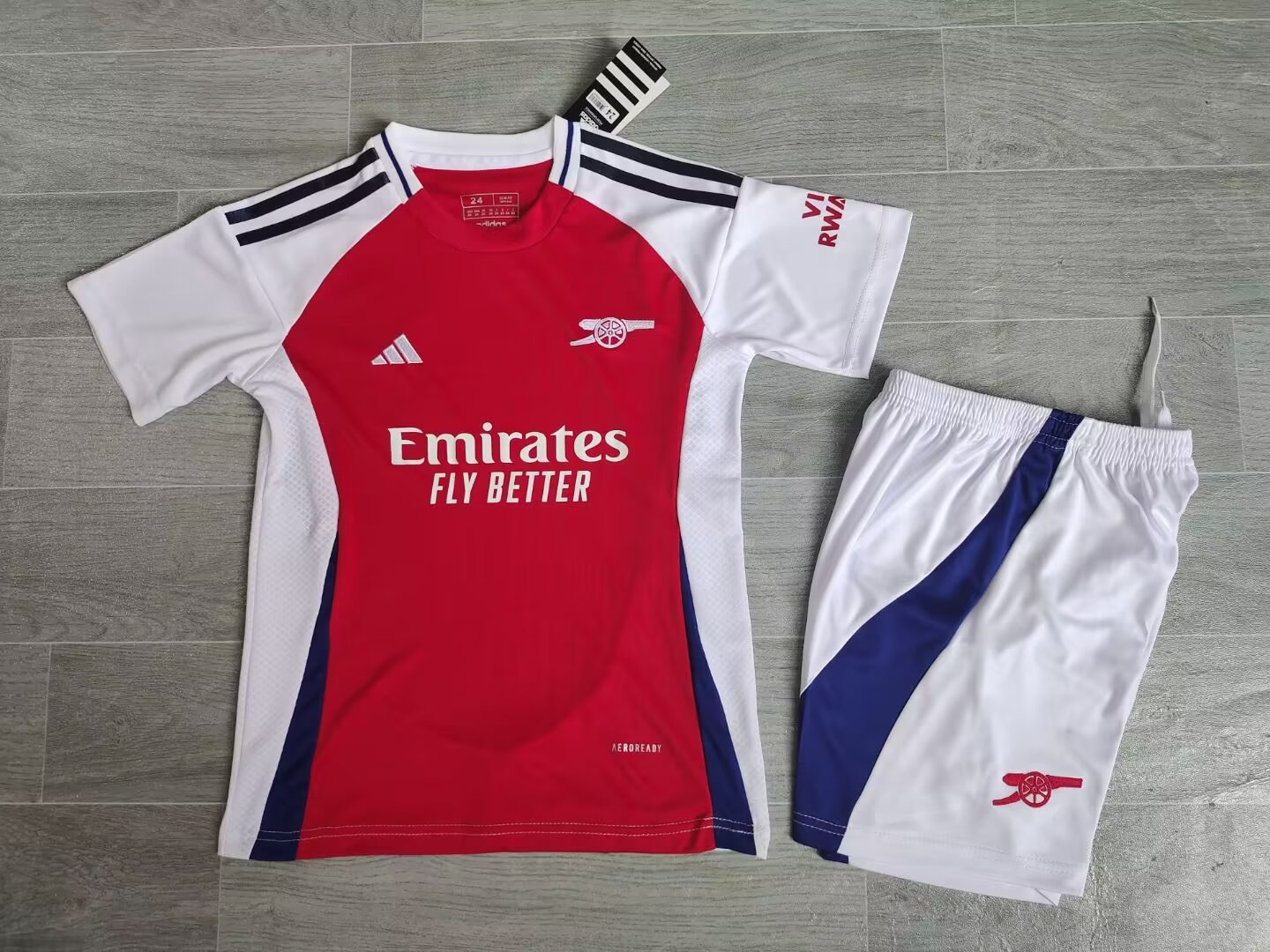 Maillot Domcile Arsenal 2024/2025 Enfant/Ado Supporters Version