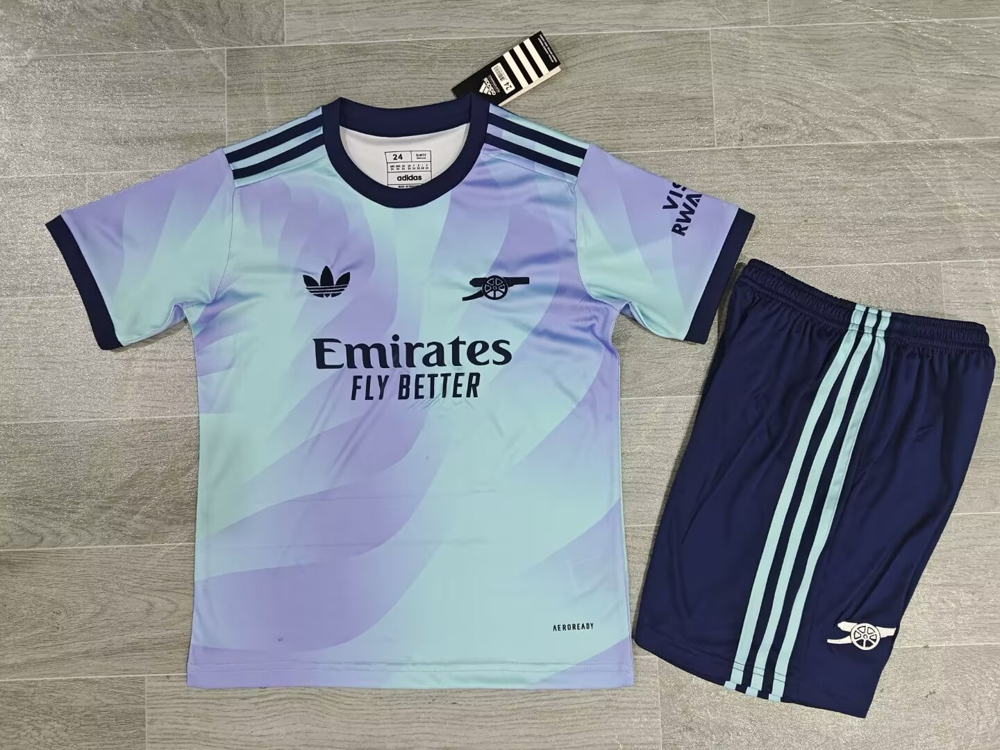 Maillot Third Arsenal 2024/2025 Enfant/Ado Supporters Version