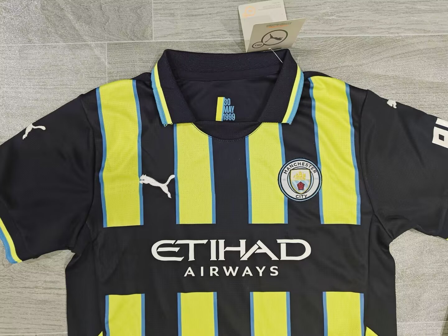 Maillot Extérieur Manchester City 2024/2025 Enfant/Ado Supporters Version