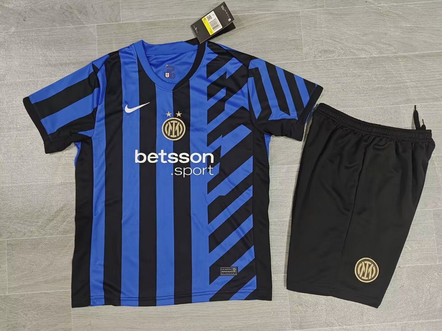 Maillot Domicile Inter Milan 2024/2025 Enfant/Ado Supporters Version