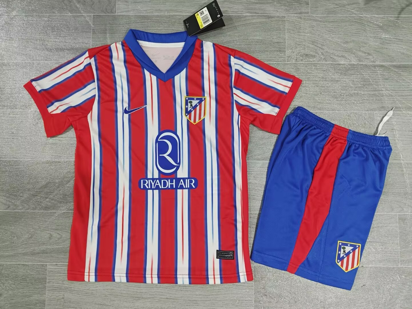 Maillot Domicile Atletico Madrid 2024/2025 Enfant/Ado Supporters Version