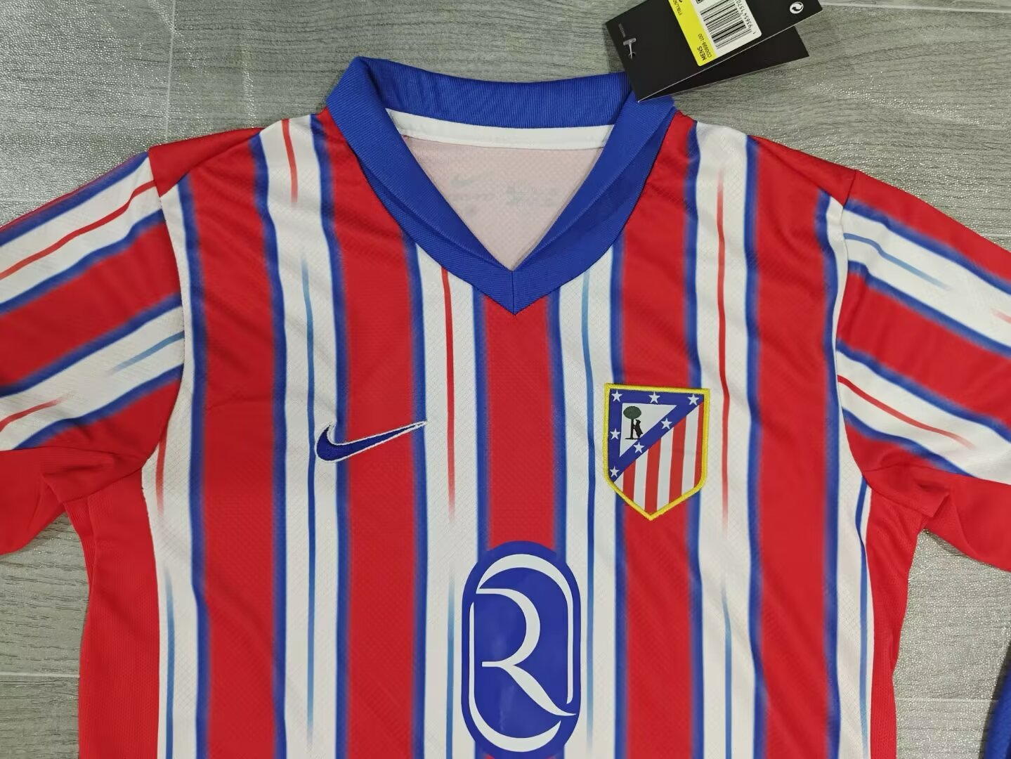 Maillot Domicile Atletico Madrid 2024/2025 Enfant/Ado Supporters Version