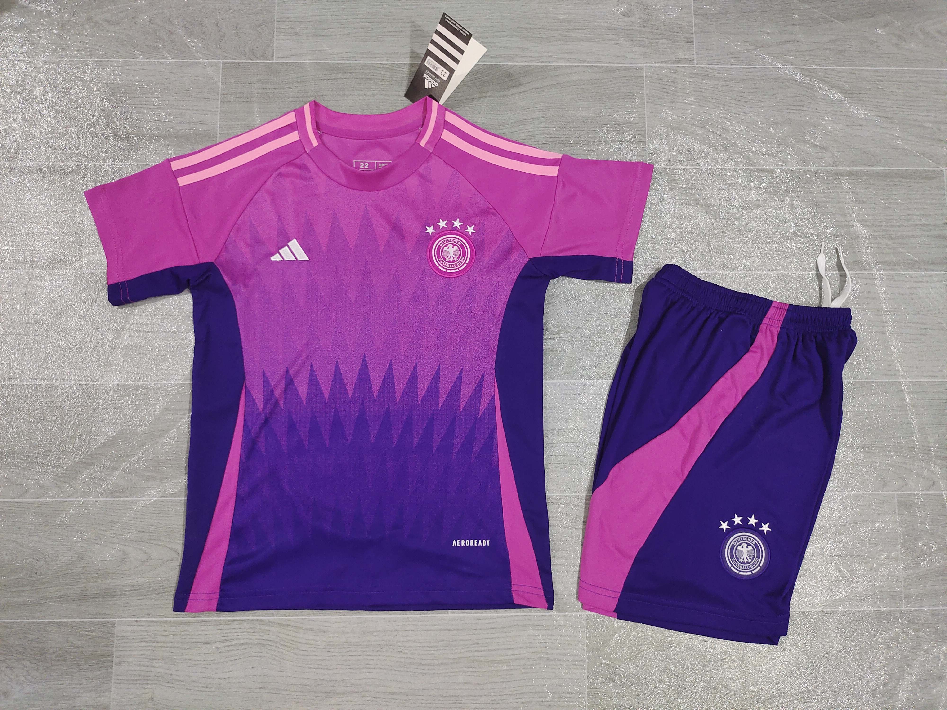 Maillot Extérieur Allemagne 2024/2025 Enfant/Ado Supporters Version