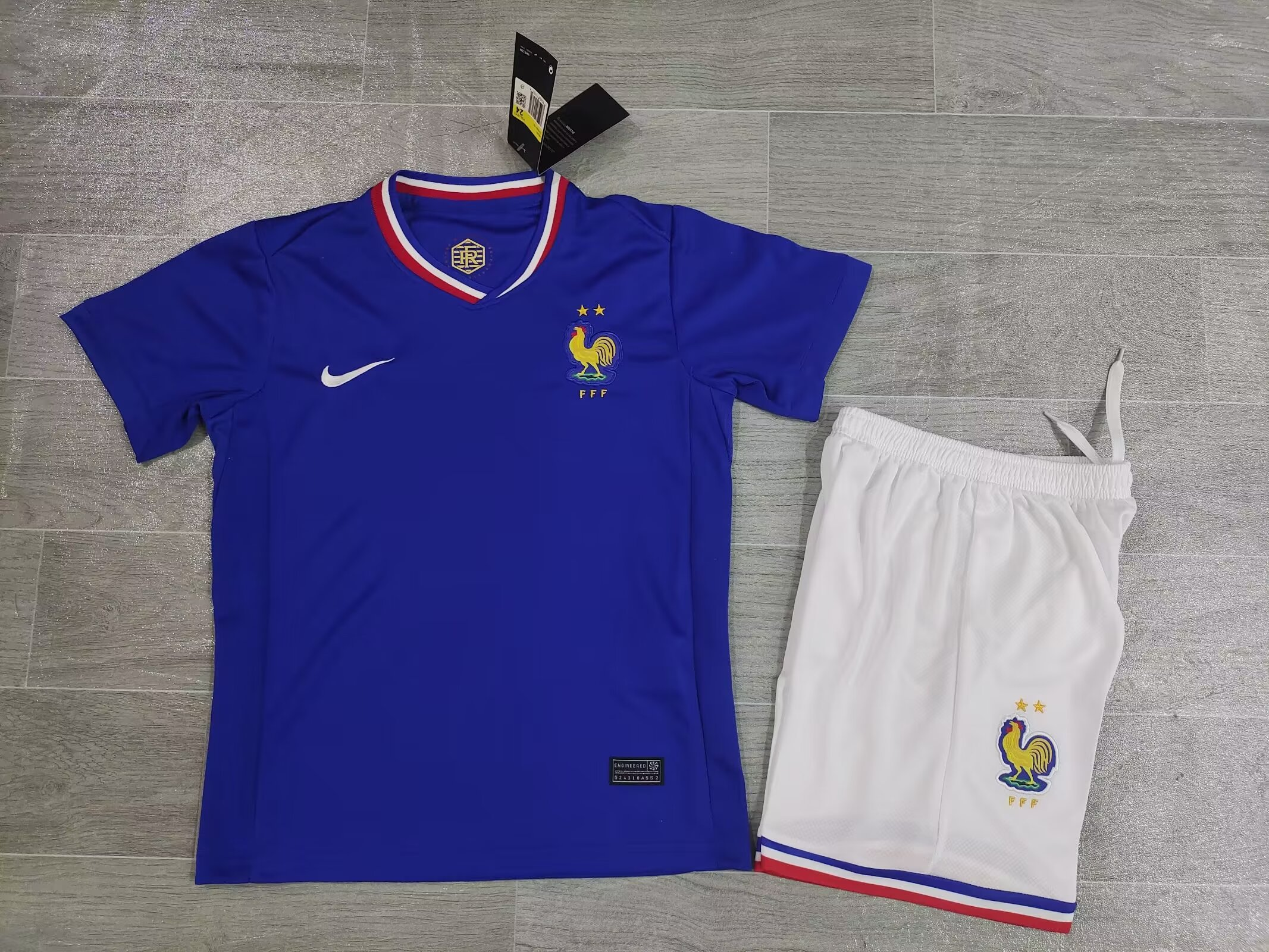 Maillot Domicile France 2024/2025 Enfant/Ado Supporters Version