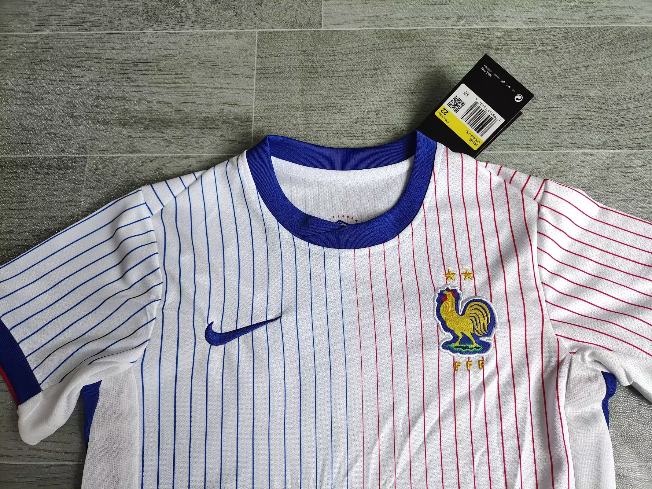 Maillot Extérieur France 2024/2025 Enfant/Ado Supporters Version