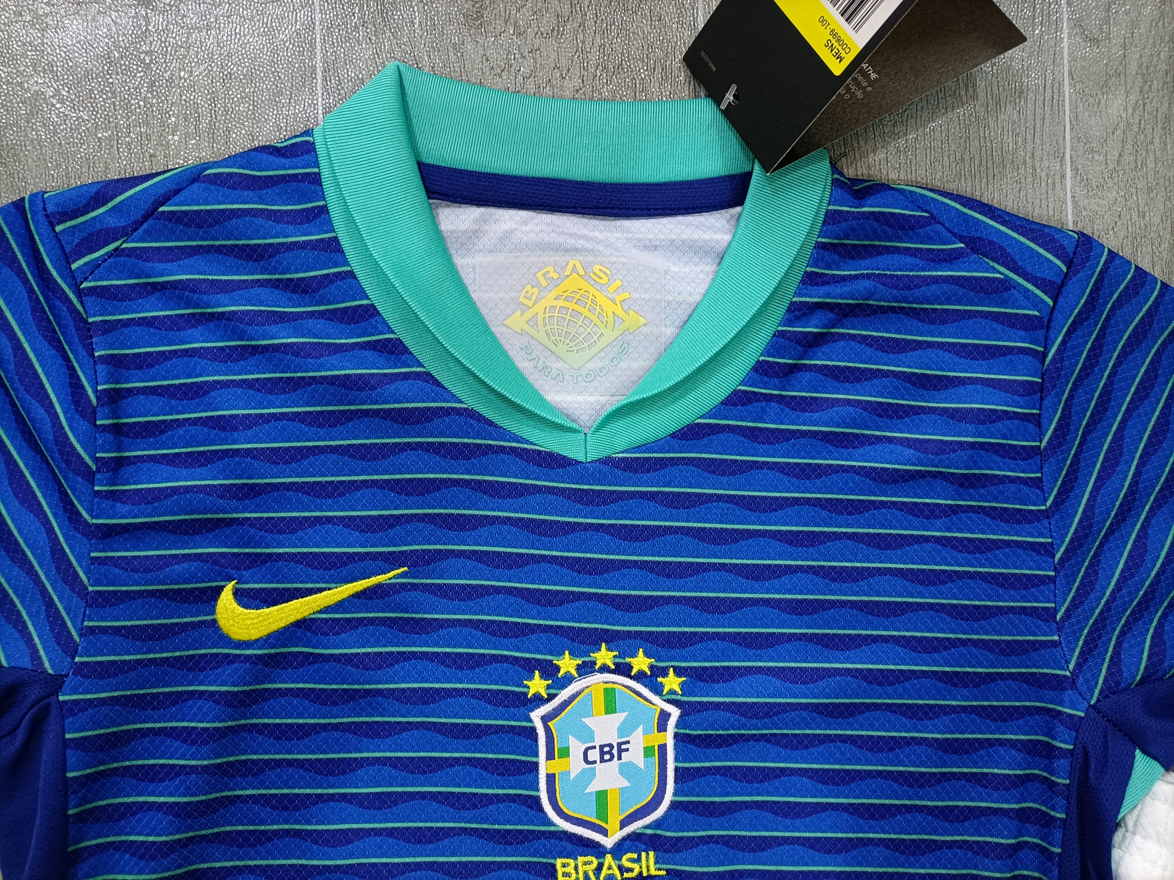 Maillot Extérieur Bresil 2024/2025 Enfant/Ado Supporters Version