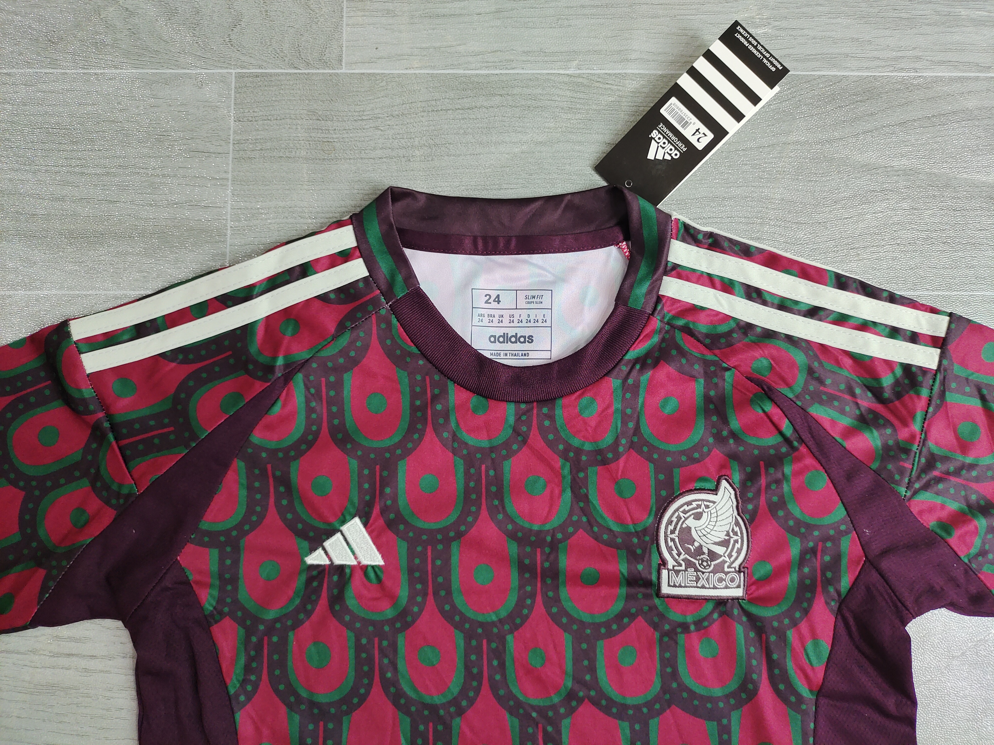 Maillot Domicile Mexique 2024/2025 Enfant/Ado Supporters Version