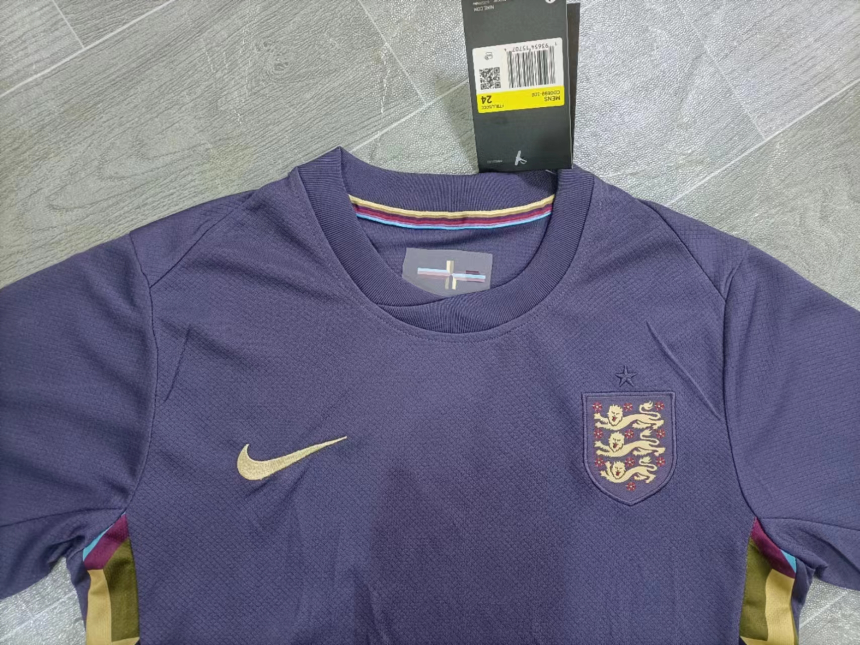 Maillot Extérieur Angleterre 2024/2025 Enfant/Ado Supporters Version
