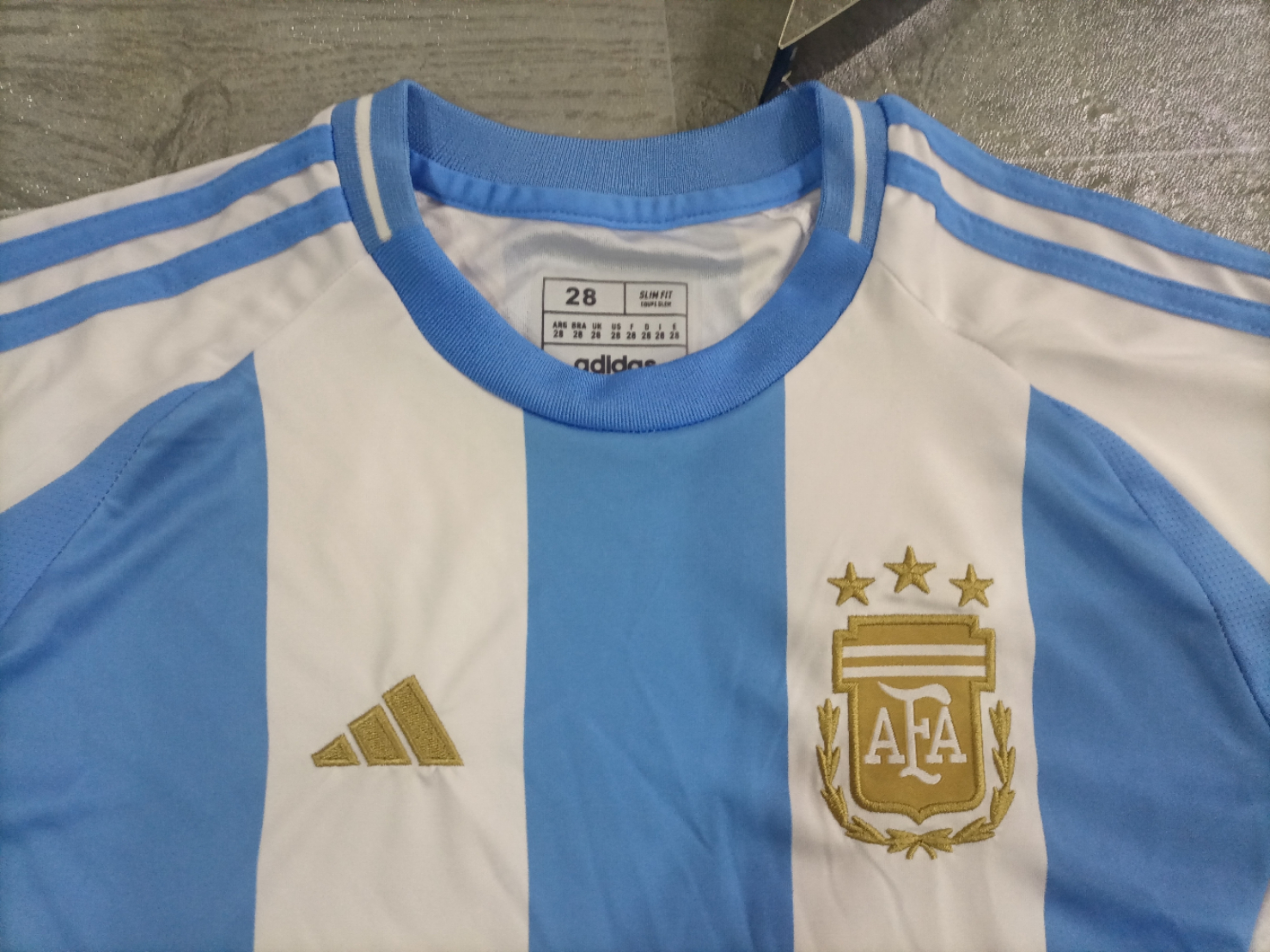 Maillot Domicile Argentine 2024/2025 Enfant/Ado Supporters Version