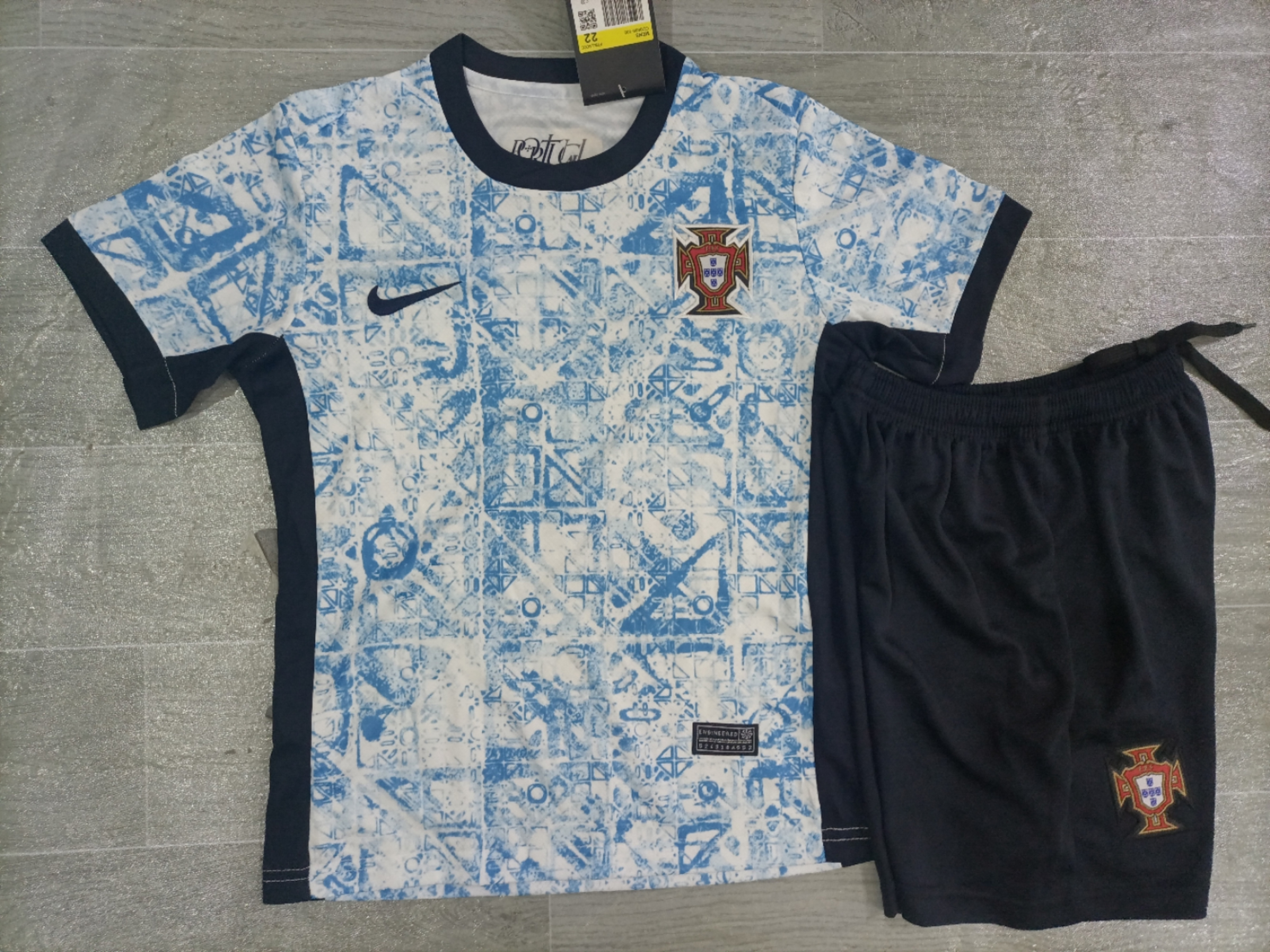 Maillot Extérieur Portugal 2024/2025 Enfant/Ado Supporters Version
