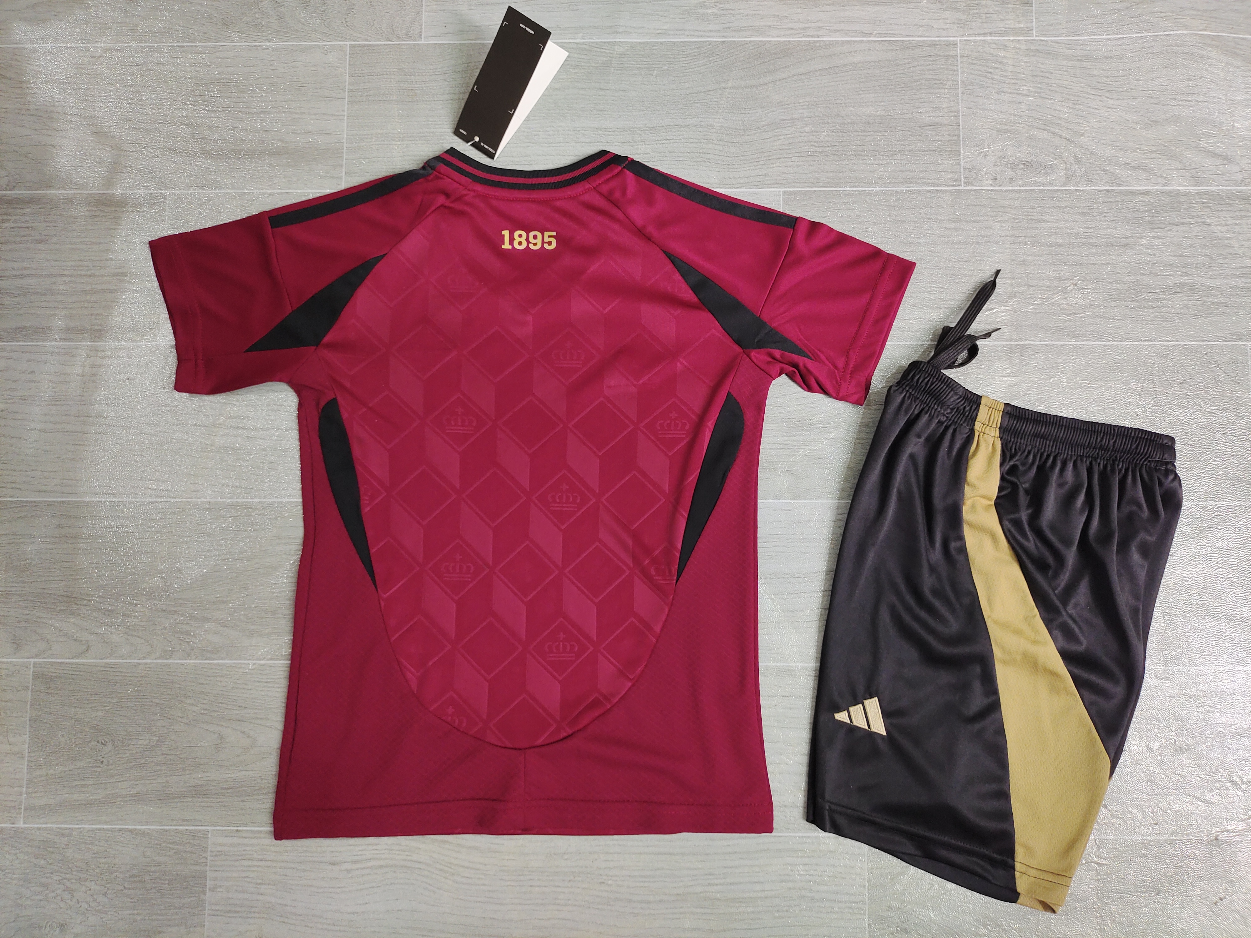 Maillot Domicile Belgique 2024/2025 Enfant/Ado Supporters Version