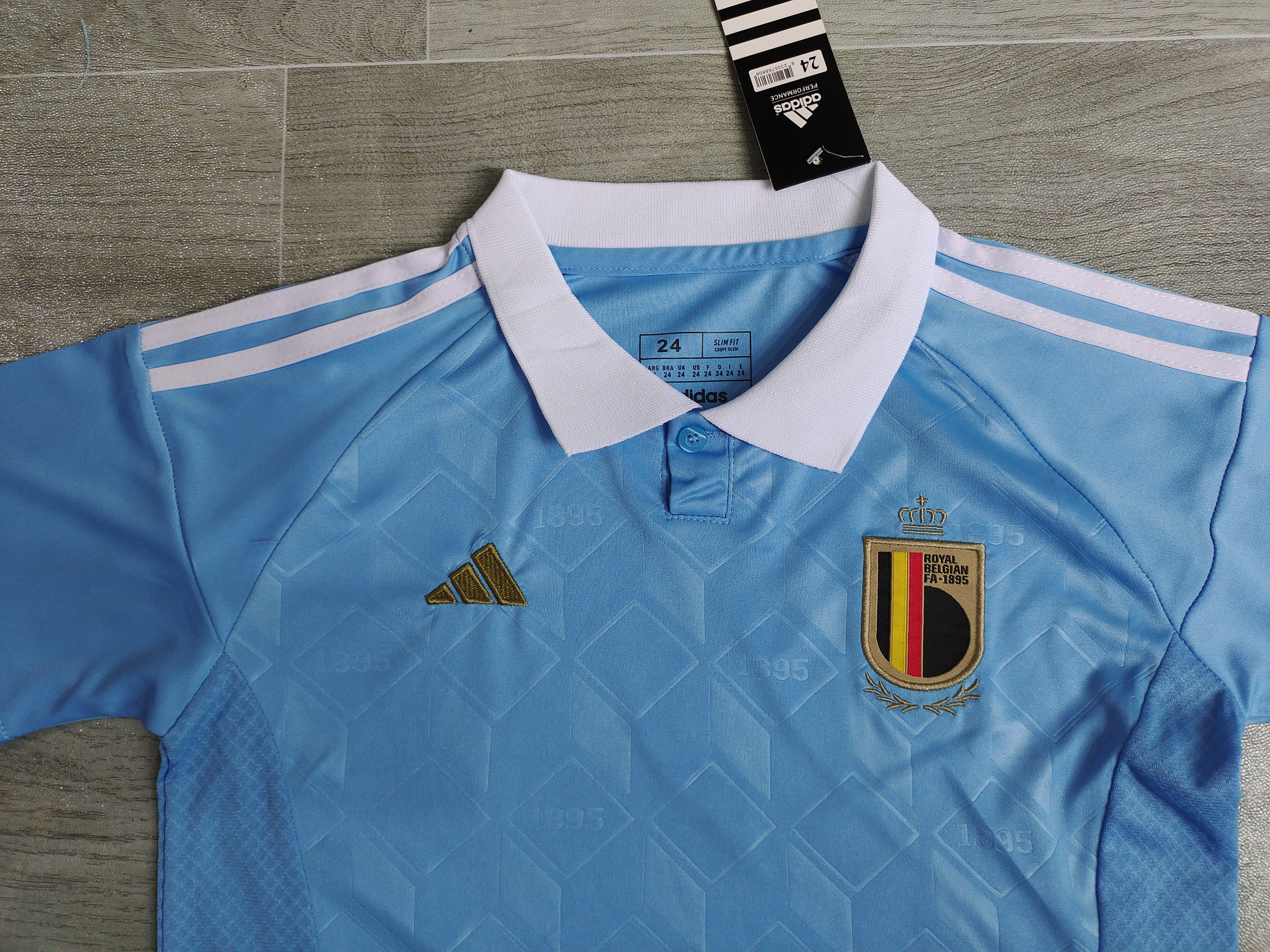 Maillot Extérieur Belgique 2024/2025 Enfant/Ado Supporters Version