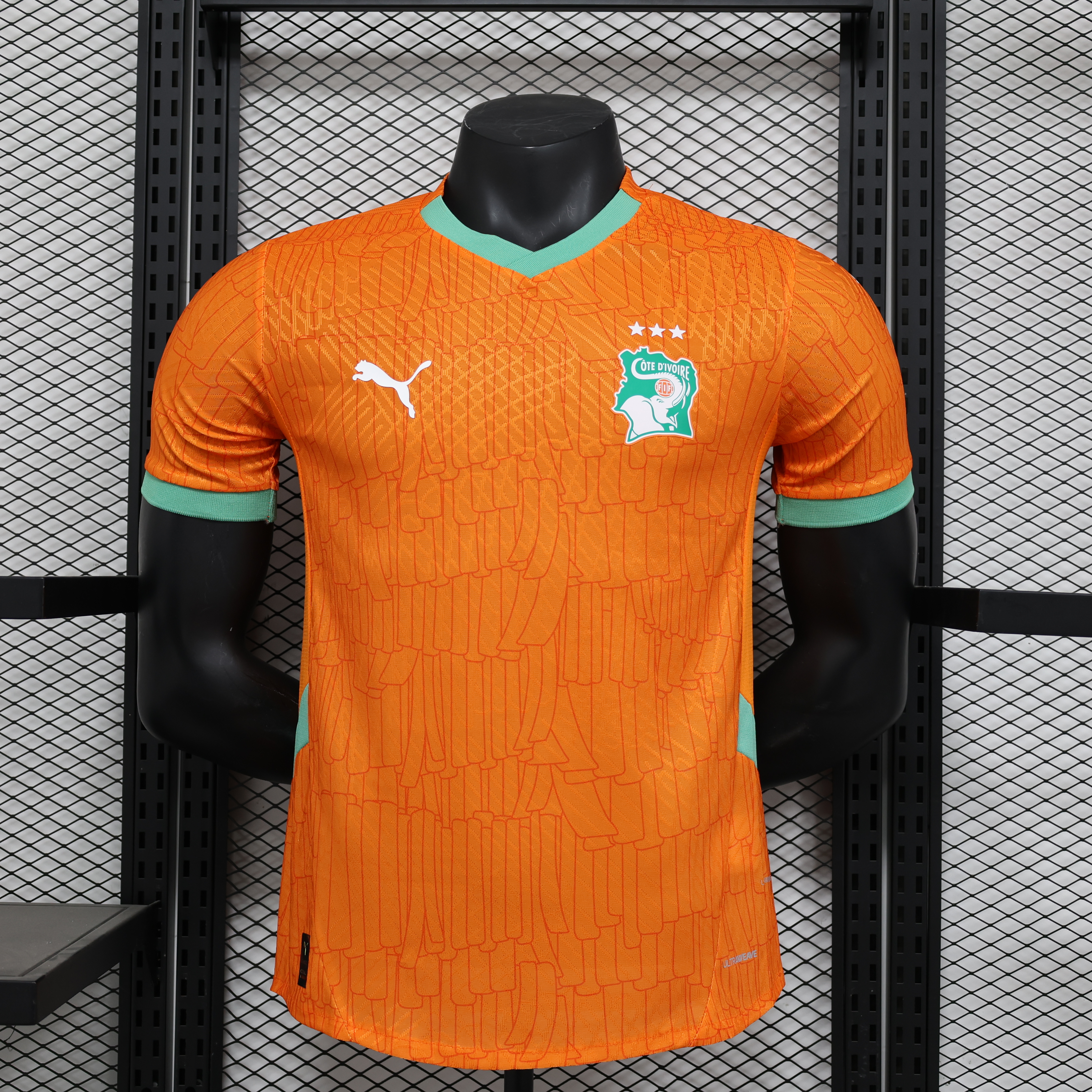 Maillot Domicile Côte D'ivoire 2024/2025 Players Version