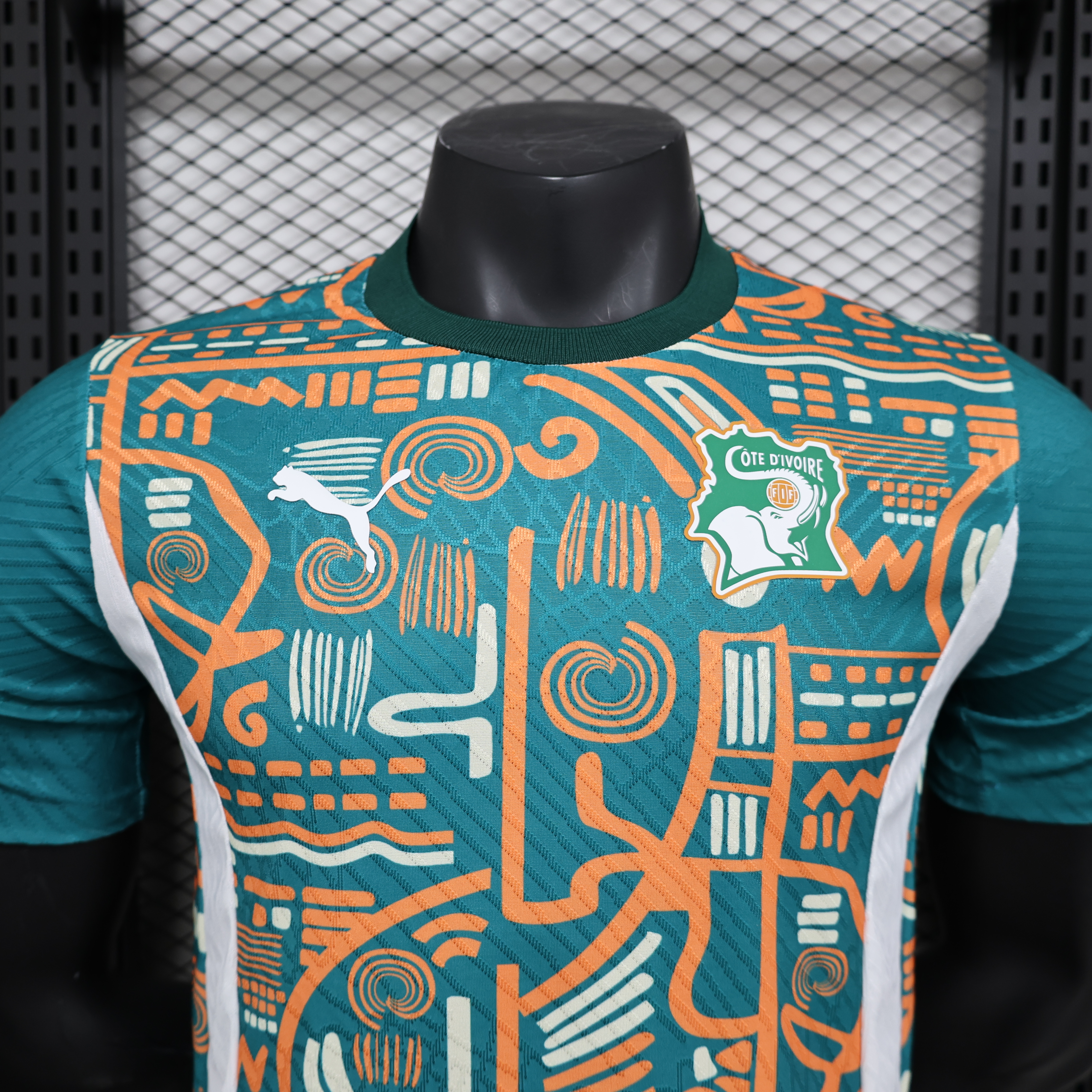 Maillot Entrainement Côte D'ivoire 2024/2025 Players Version