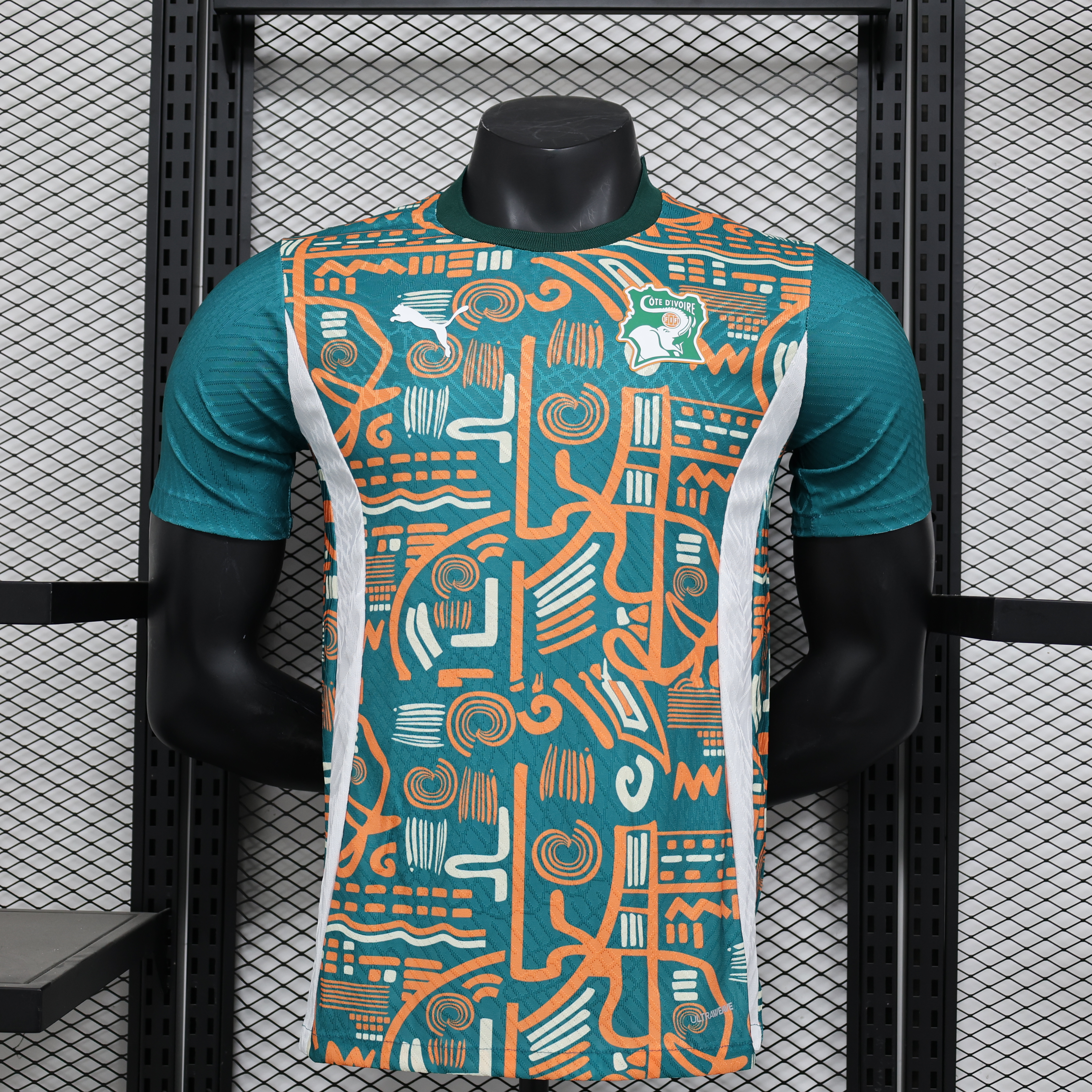 Maillot Entrainement Côte D'ivoire 2024/2025 Players Version