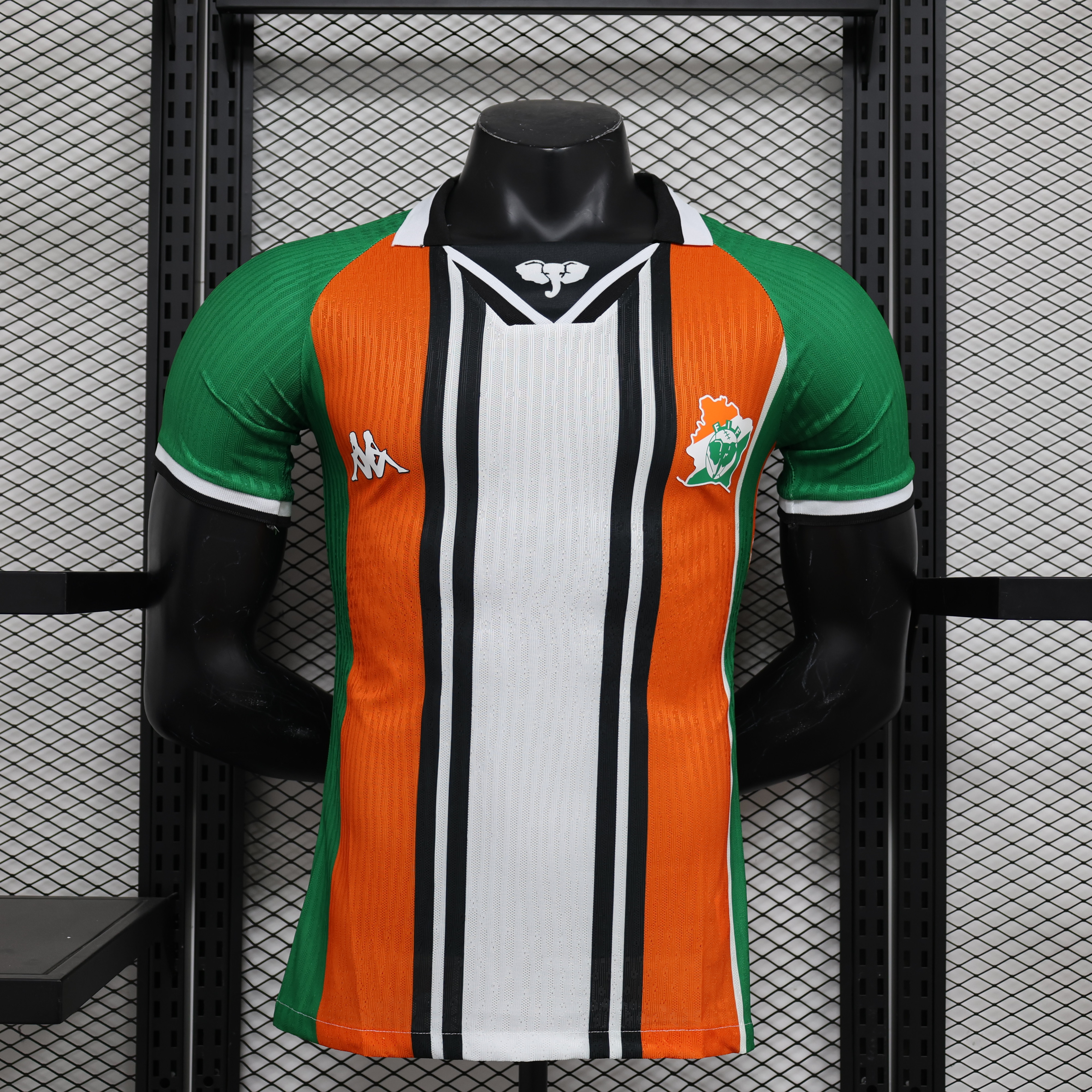 Maillot Rétro Côte D'ivoire Players Version