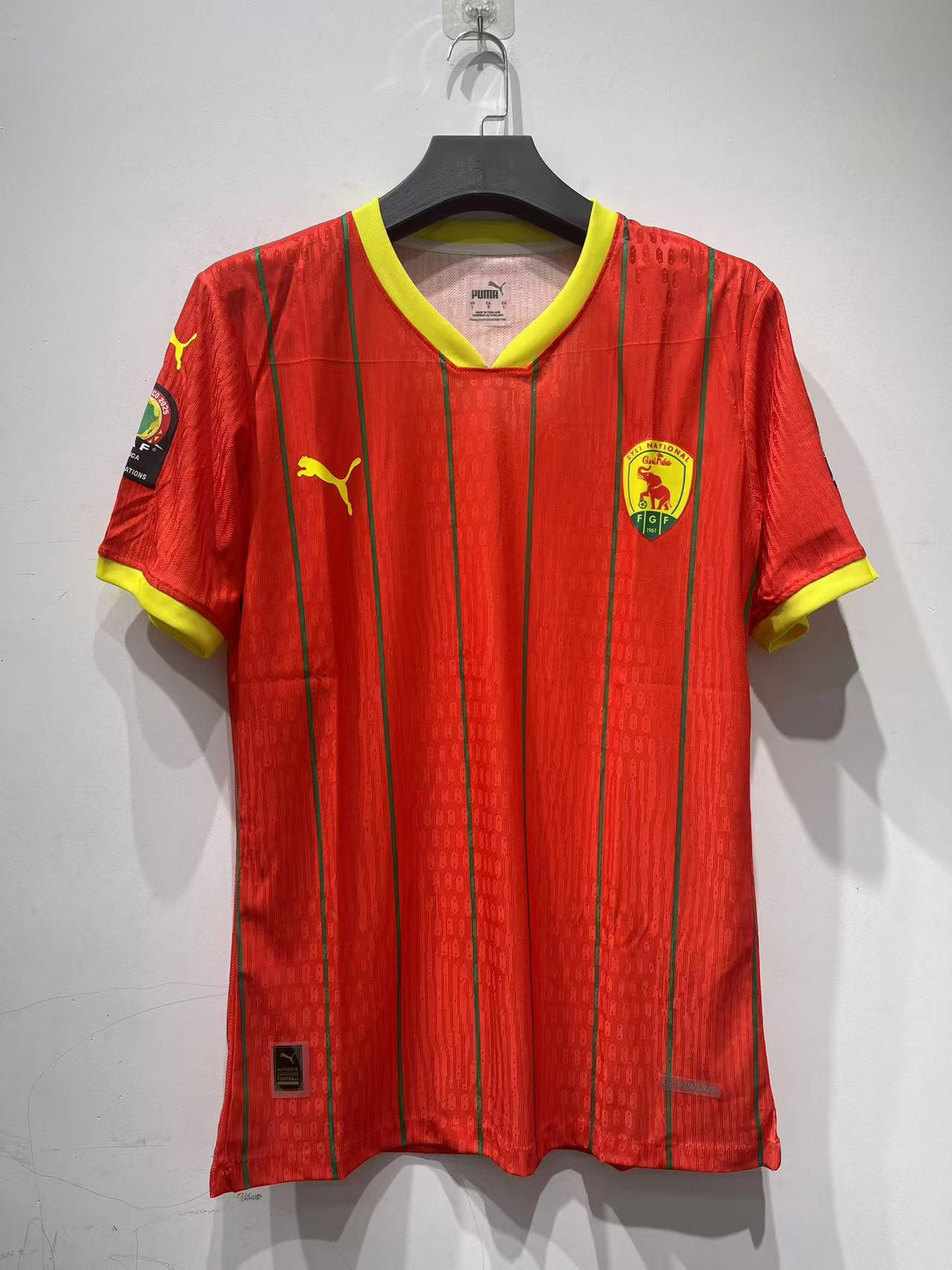 Maillot Domicile Guinée 2024/2025 Players Version