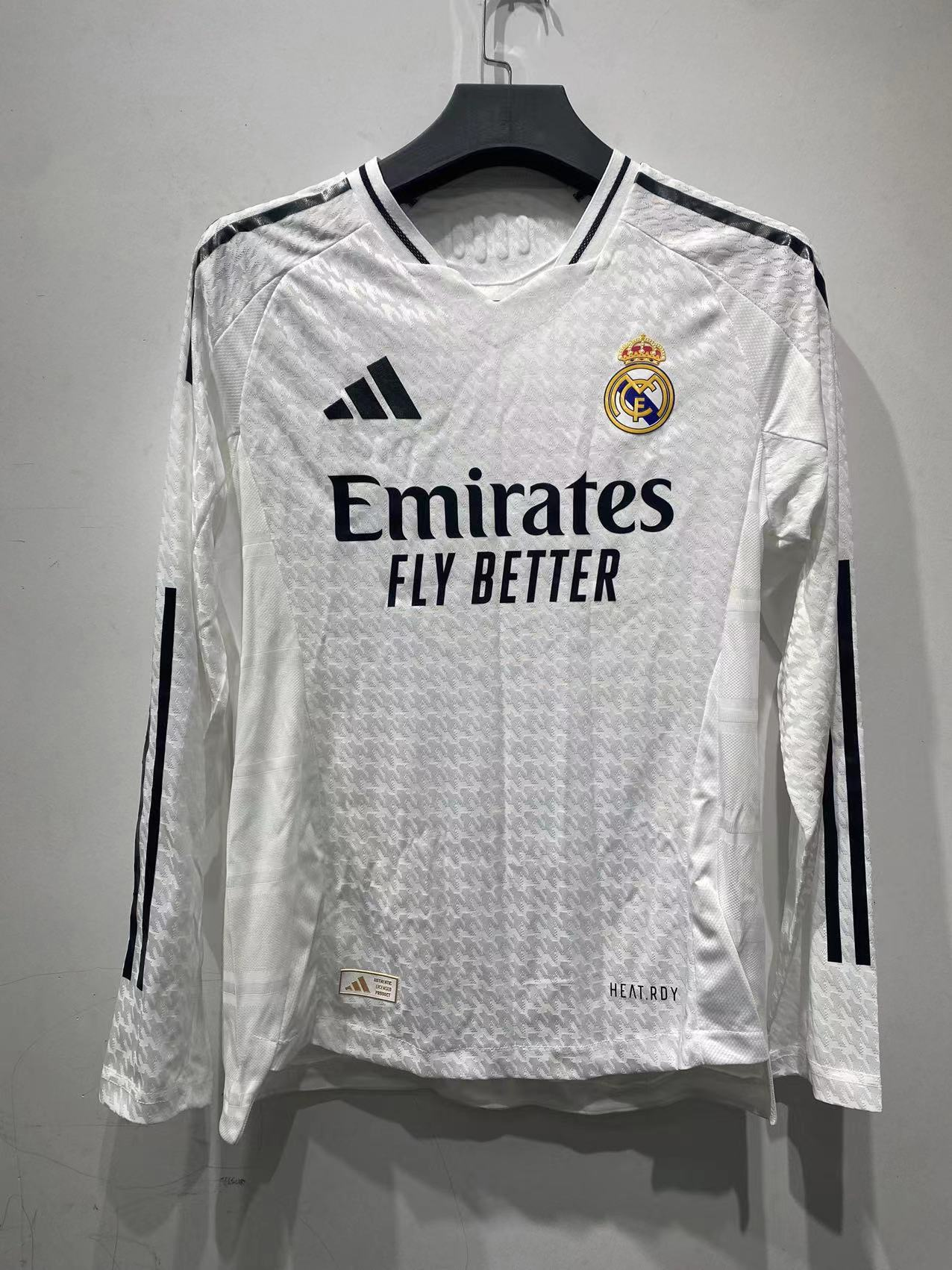 Maillot Domicile Real Madrid manche longue 2024/2025 Supporters Version