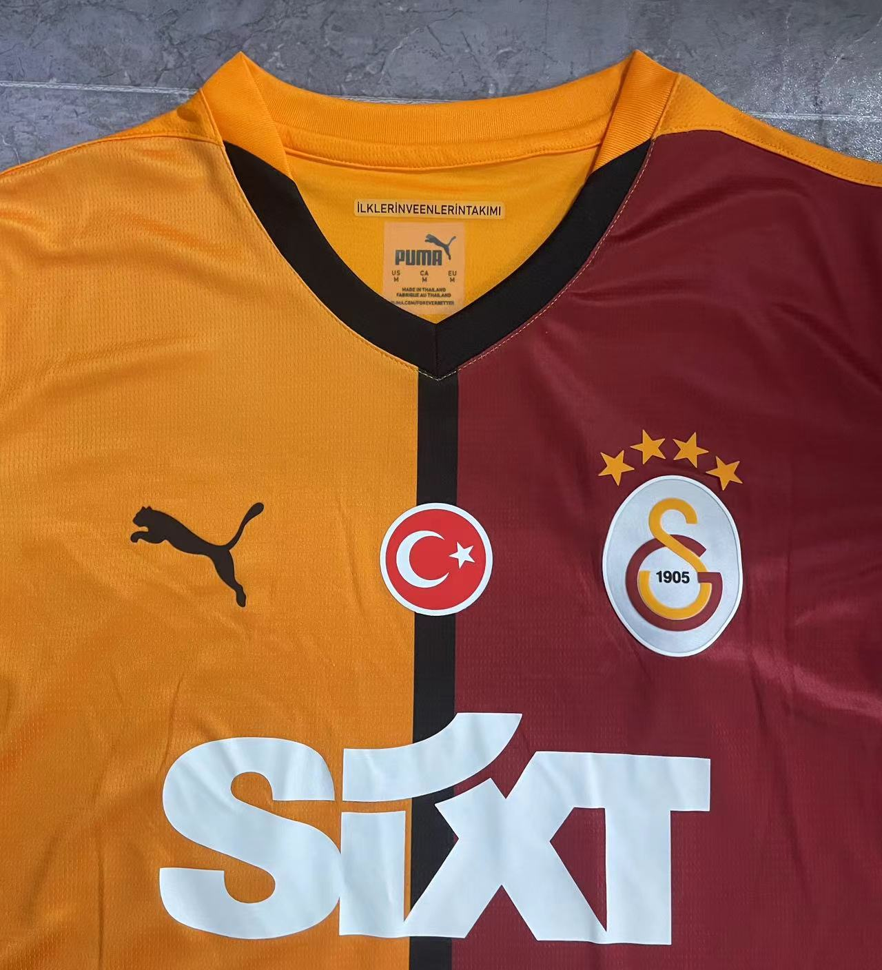 Maillot Domicile Galatasaray 2024/2025 Supporters Version