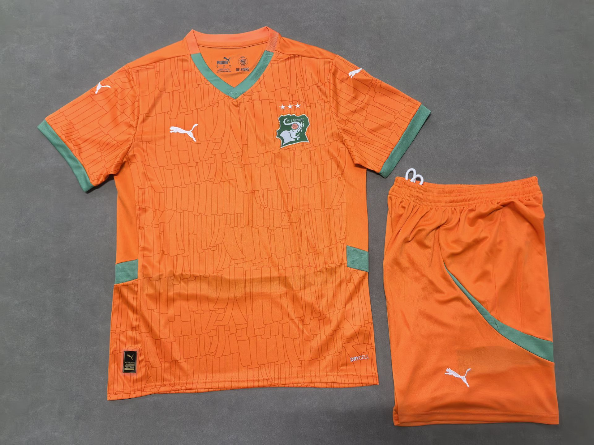Maillot Domicile Côte D'ivoire 2024/2025 Enfant/Ado Supporters Version