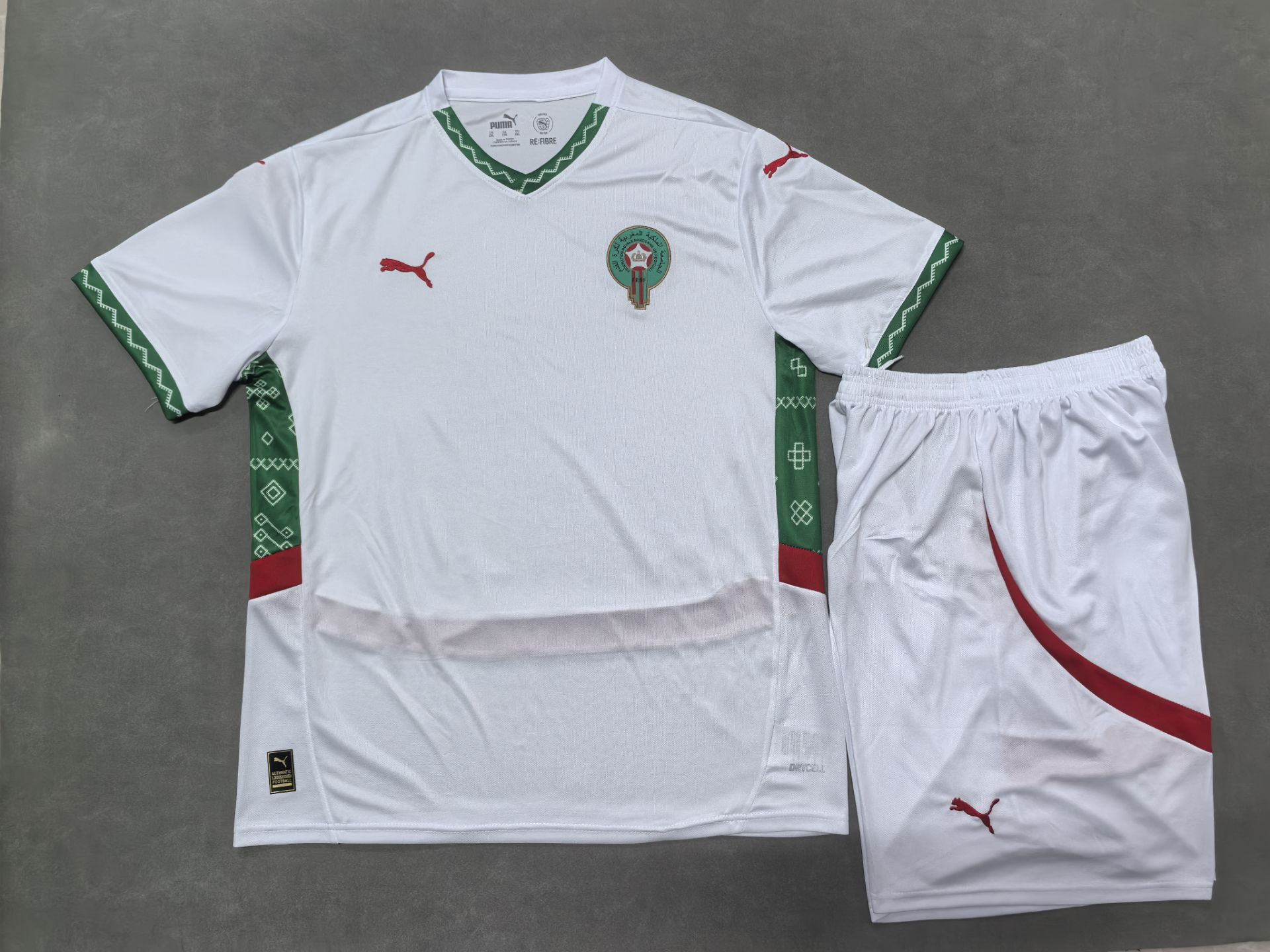 Maillot Extérieur Maroc 2024/2025 Enfant/Ado Supporters Version