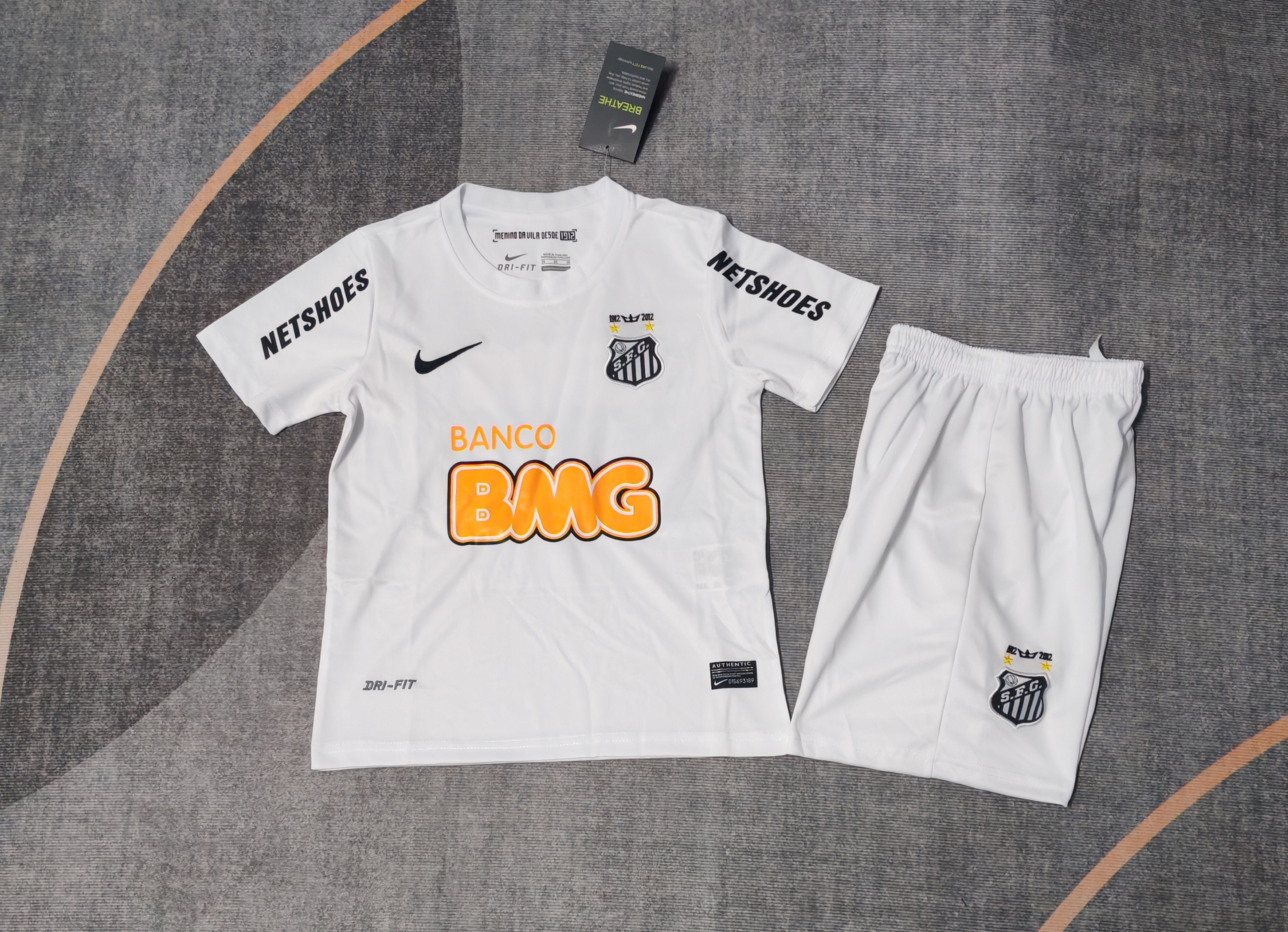 Maillot Domicile Santos 2013/2014 Enfant/Ado Supporters Version