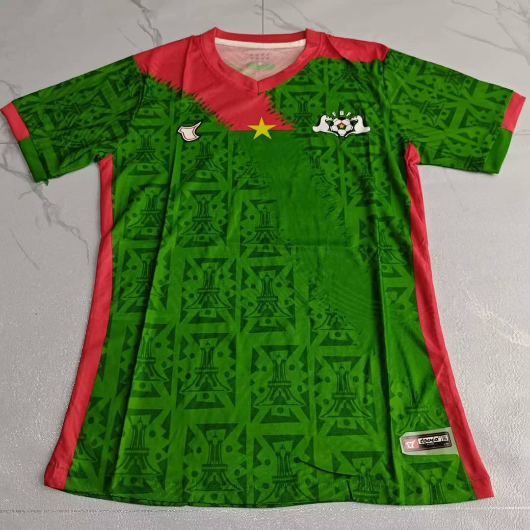 Maillot Domicile Burkina Fasso 2025/2026 Players Version