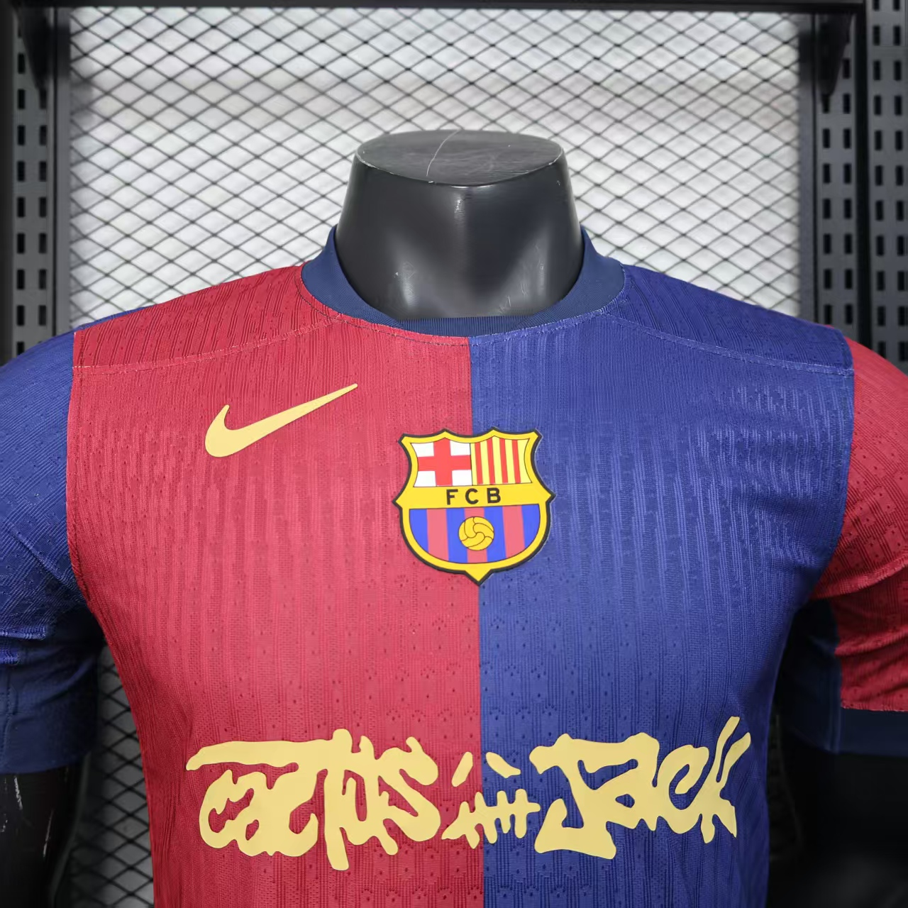 Maillot Domicile Barcelone x Travis Scott 2024/2025 Players Version