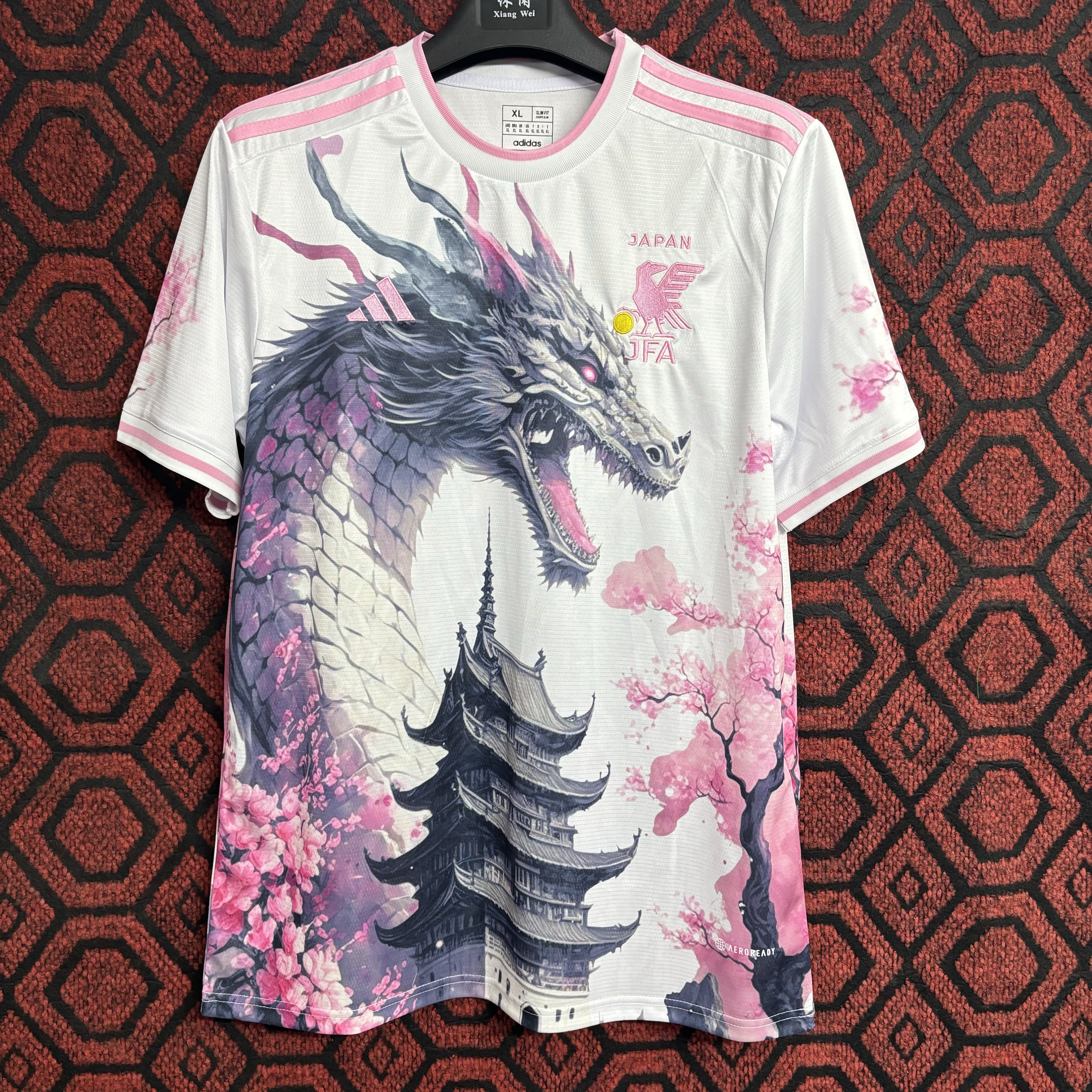 Maillot Concept Japon Blanc Rose 2025 Fan Version