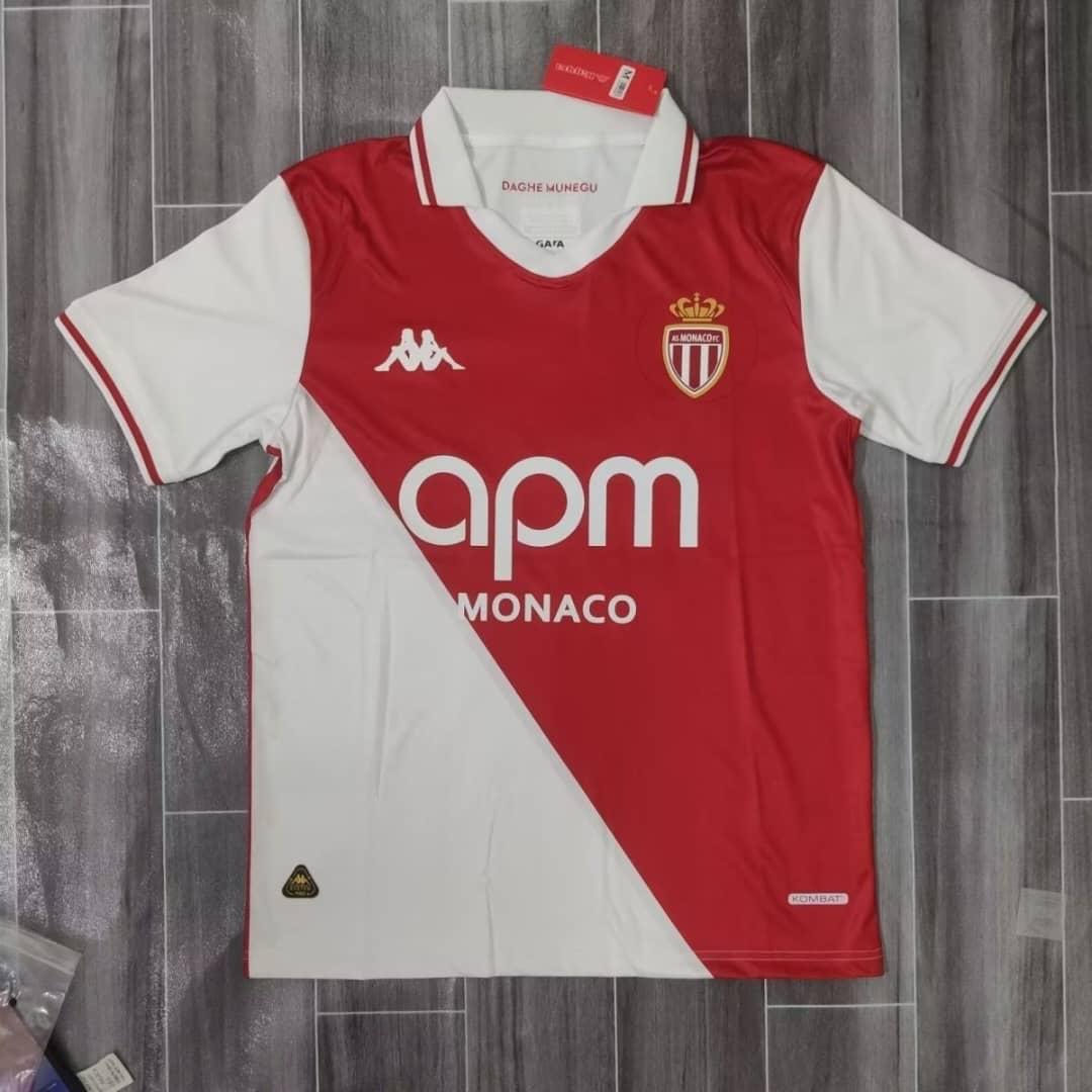 Maillot Domicile Monaco 2025/2026 Supporters Version
