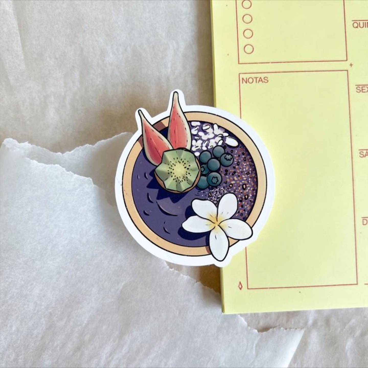 Açaí Bowl Sticker