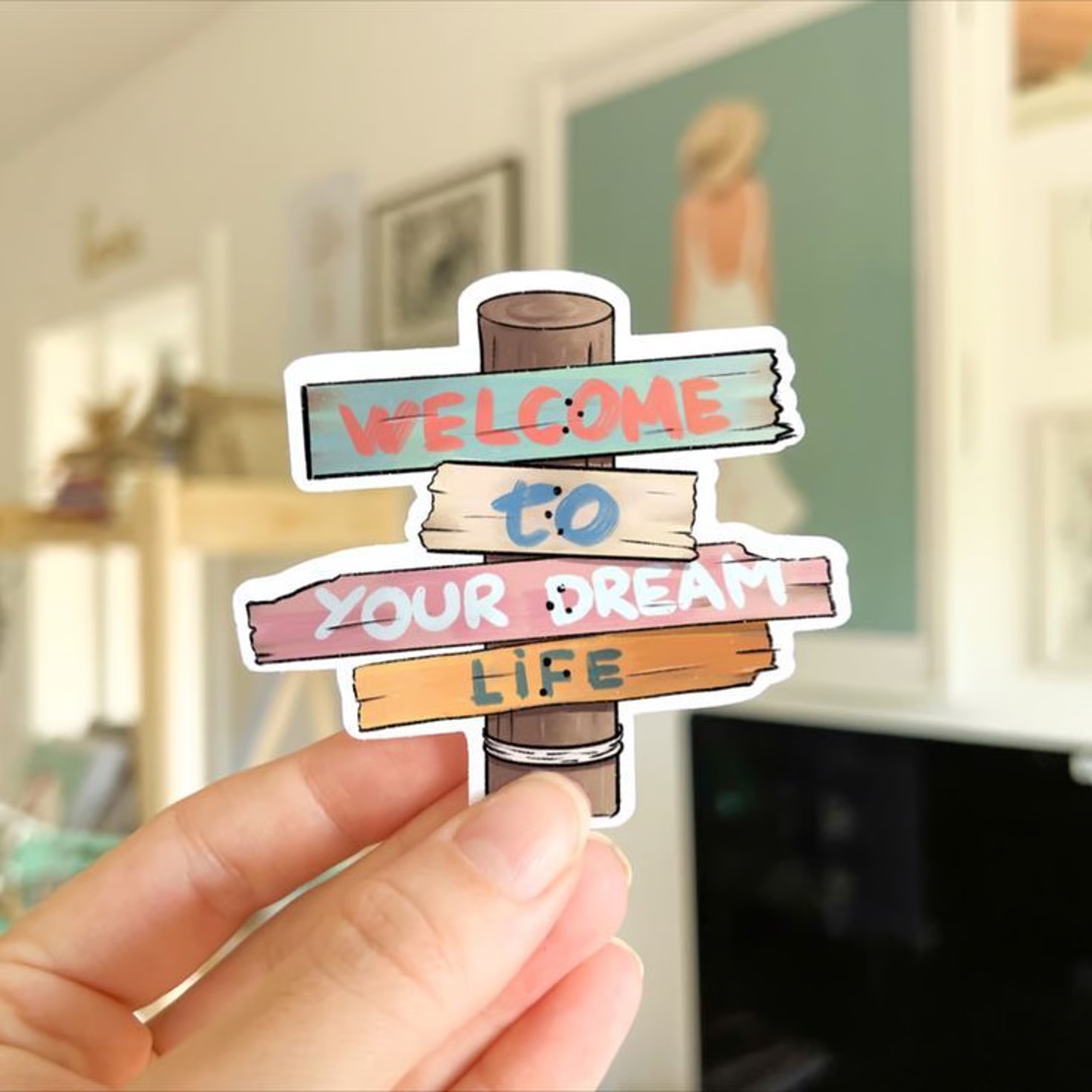 Dream Life Sticker