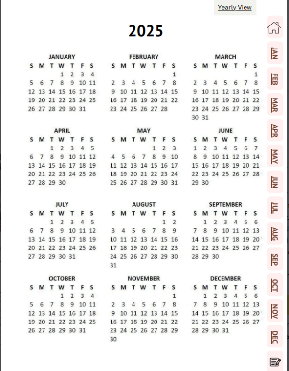 Digital Planner 2025-for cat lovers