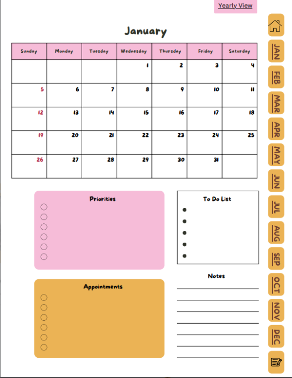 Digital Planner 2025-for dog lovers