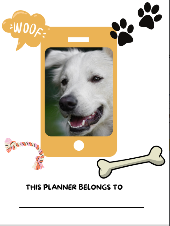 Digital Planner 2025-for dog lovers