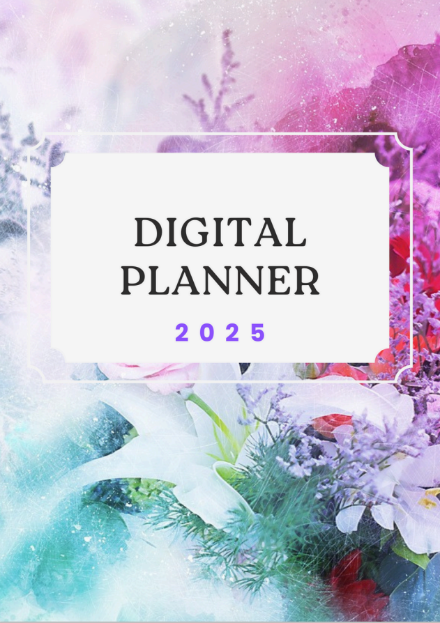 Digital Planner 2025-for flower lovers