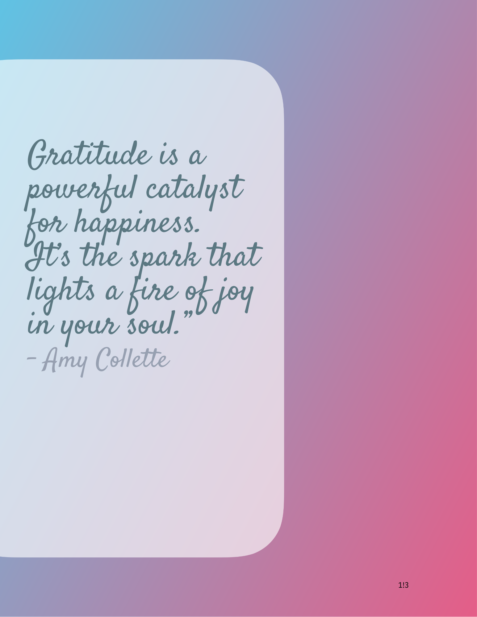 Gratitude Journal