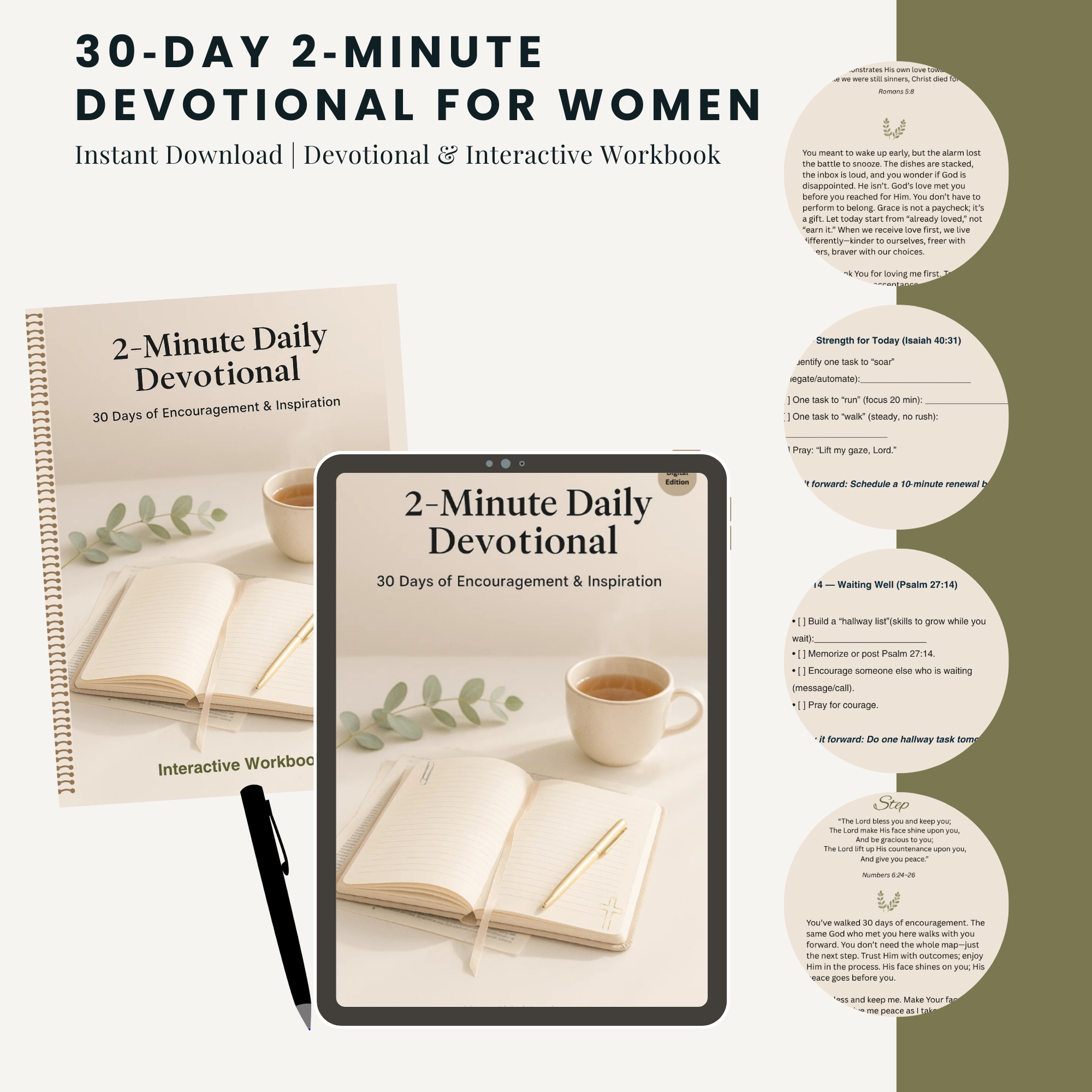 2-Minute Daily Devotional: 30 Days of Encouragement & Inspiration (Digital)
